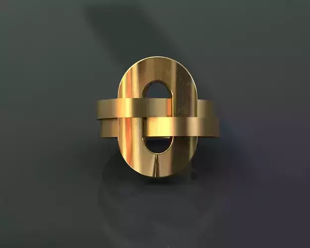 Redesigned boucheron dechaine ring 3D print model