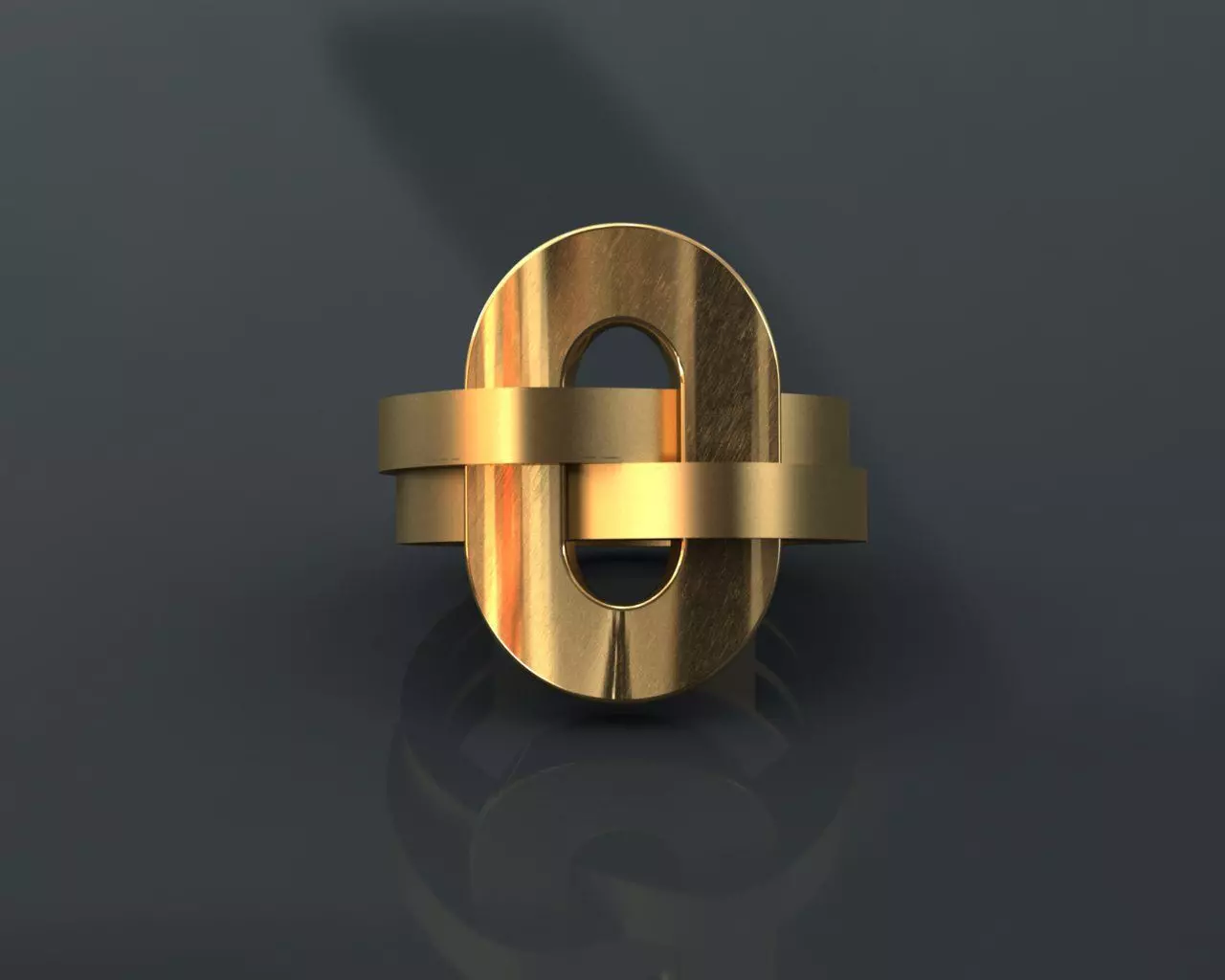 Redesigned boucheron dechaine ring 3D print model_0
