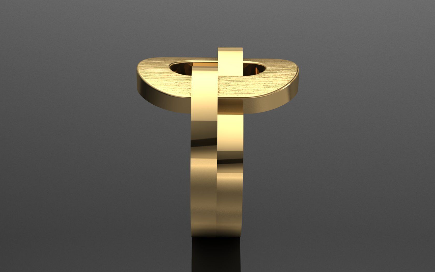 Redesigned boucheron dechaine ring 3D print model_5