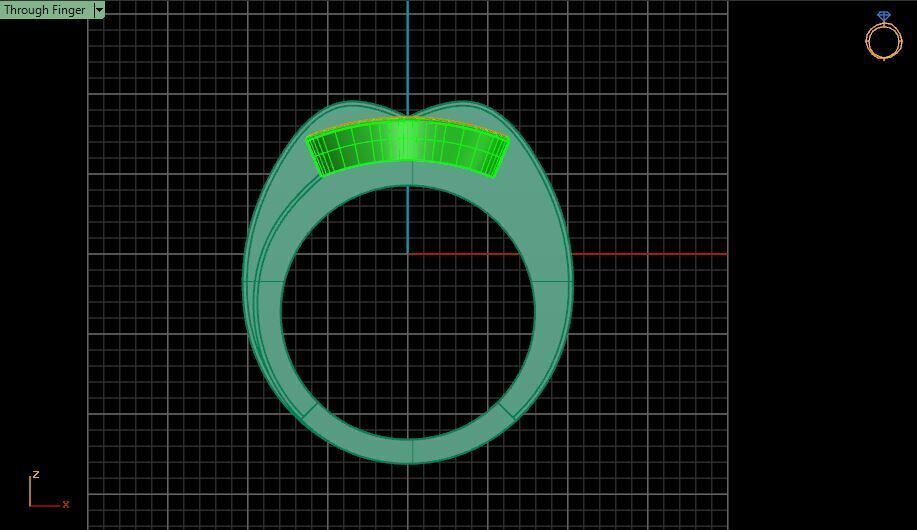 Redesigned boucheron dechaine ring 3D print model_10