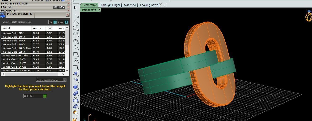 Redesigned boucheron dechaine ring 3D print model_9