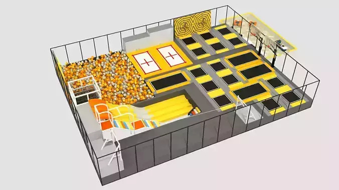 Trampoline Sports Hall