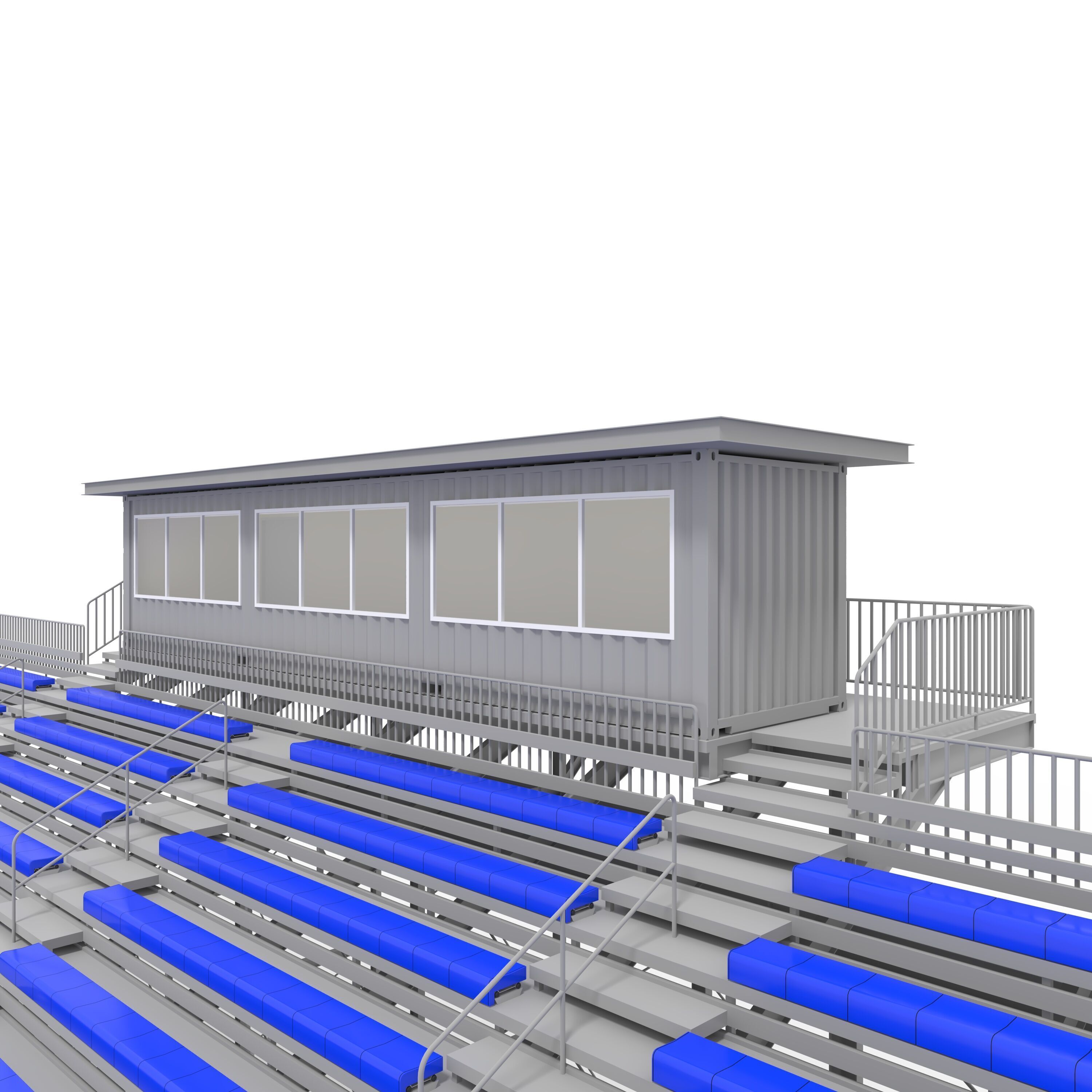Bleachers 52 3D model_29