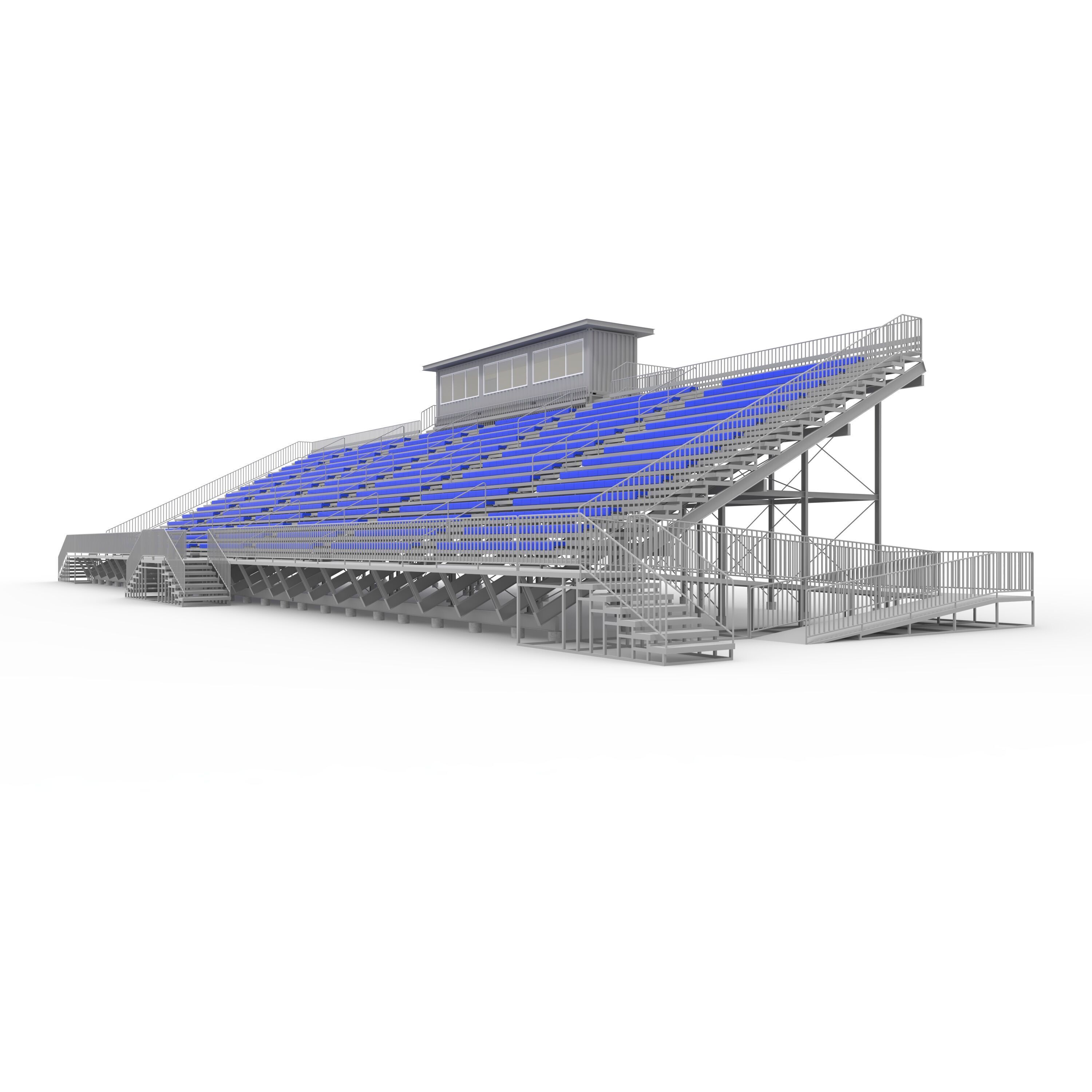 Bleachers 52 3D model_11