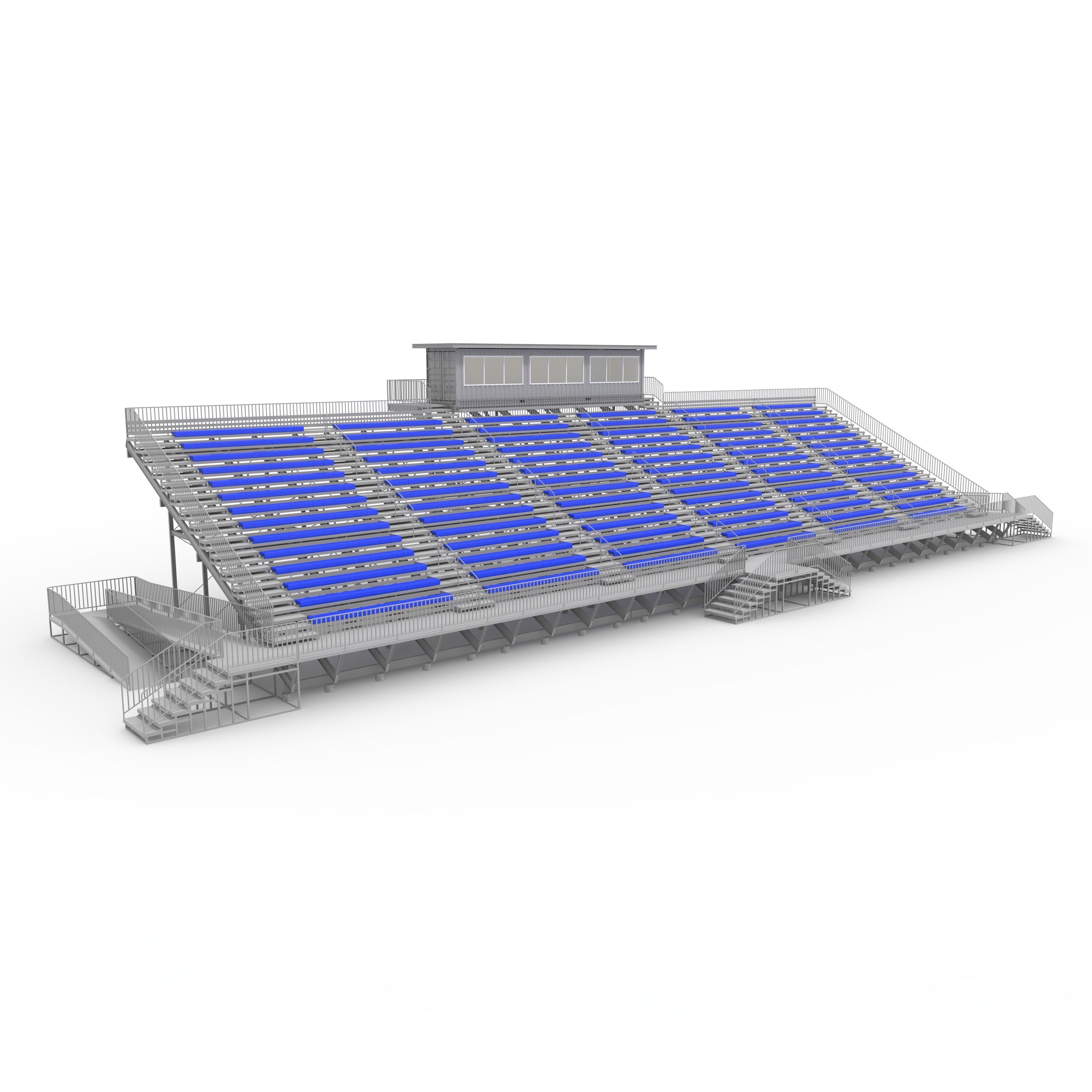 Bleachers 52 3D model_2