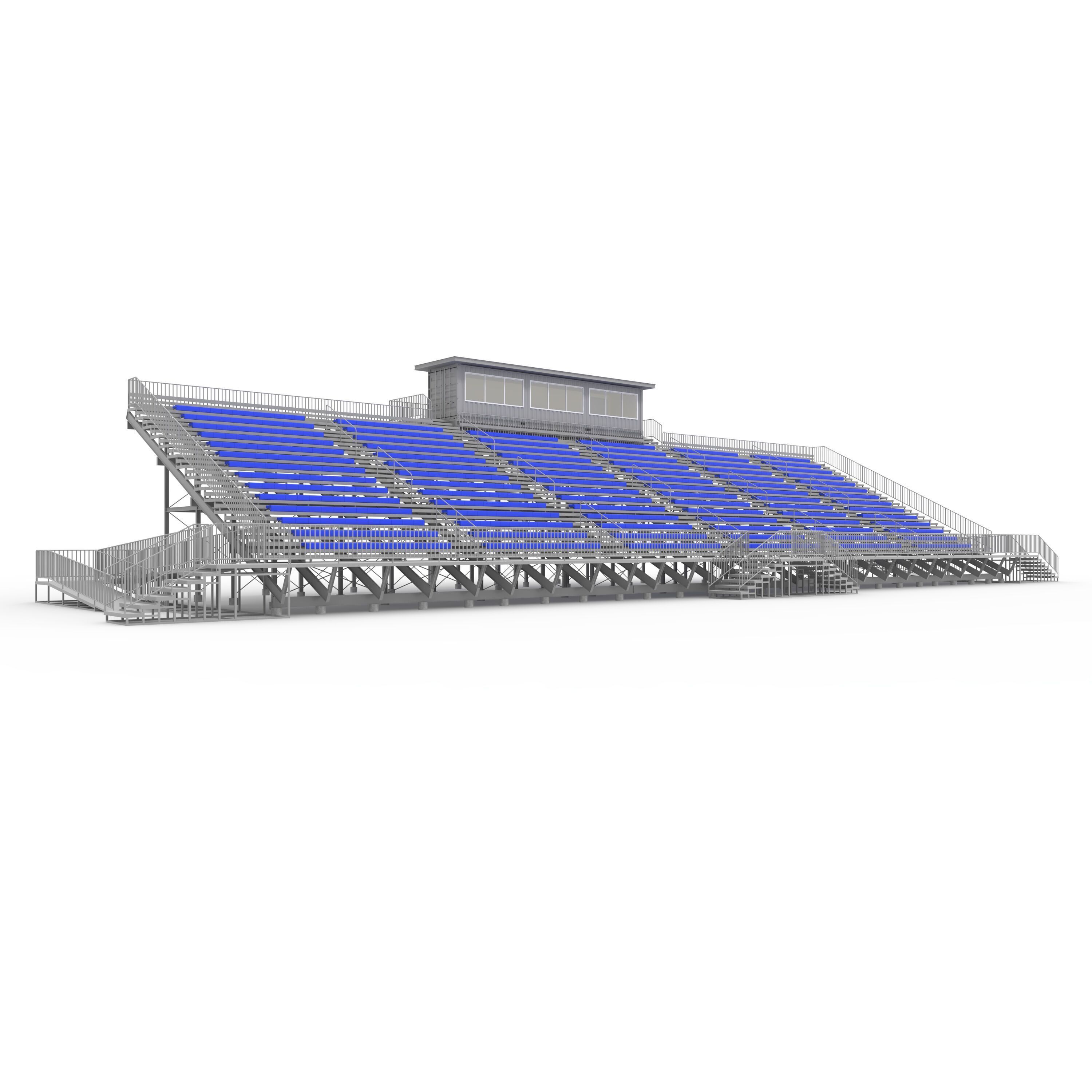 Bleachers 52 3D model_9