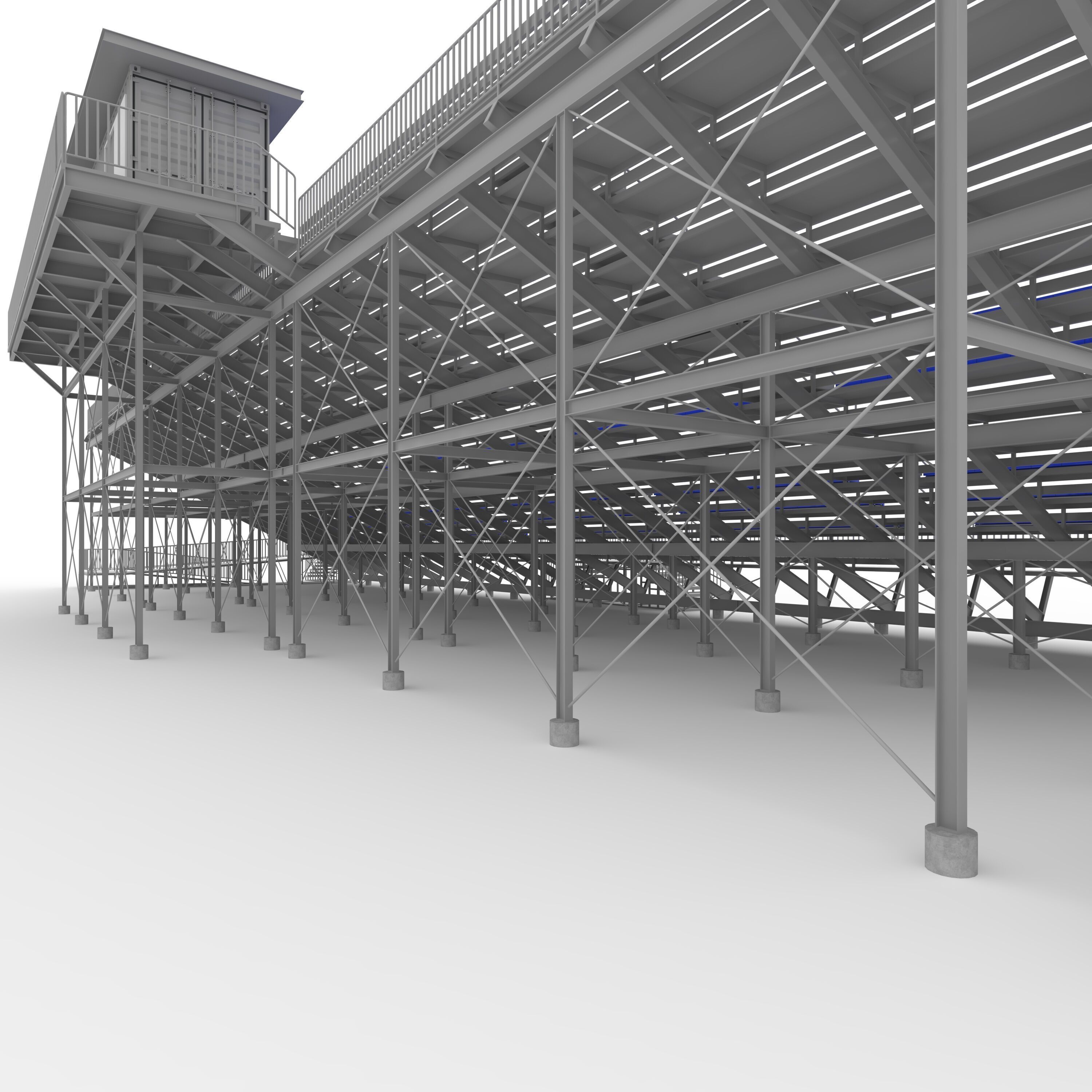 Bleachers 52 3D model_19