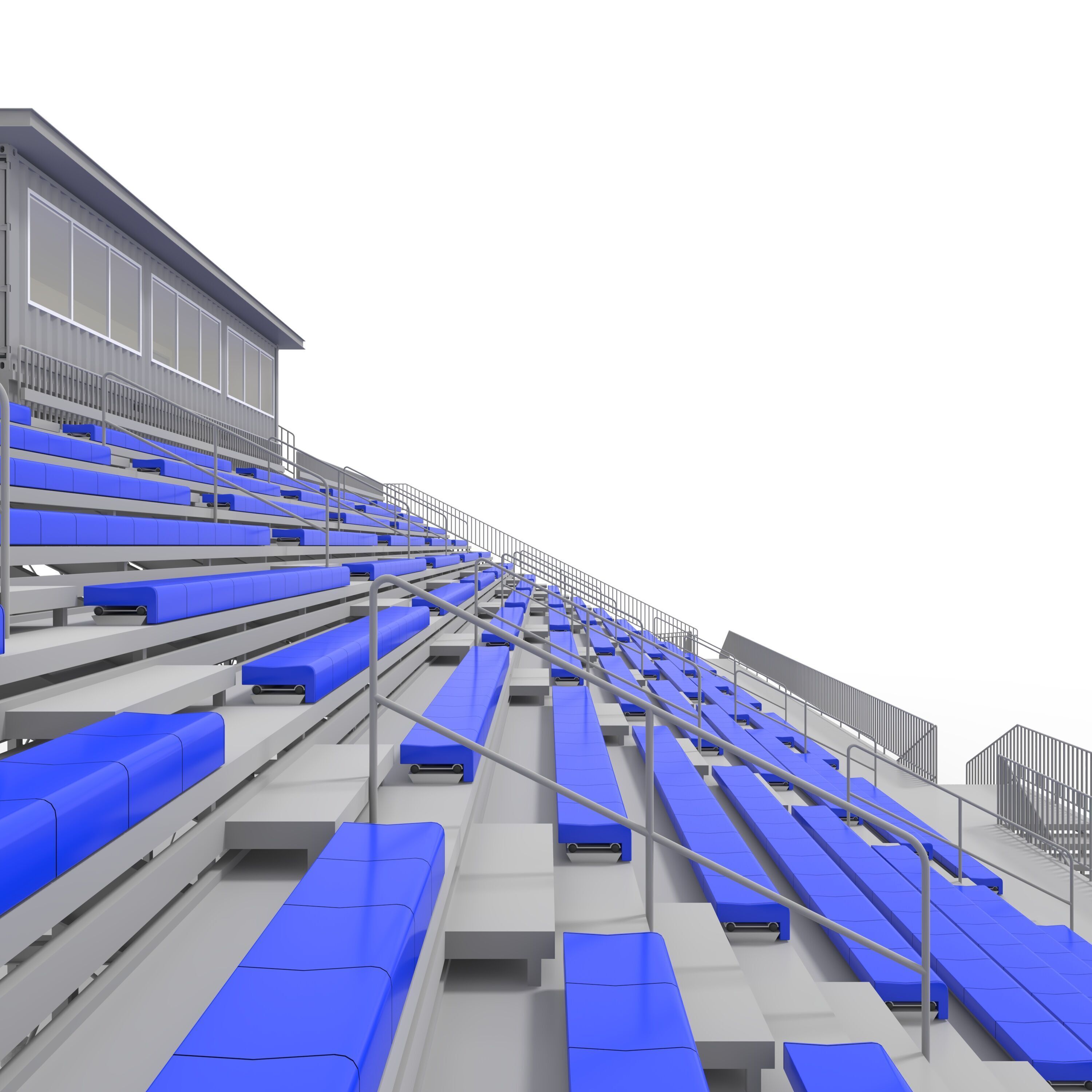 Bleachers 52 3D model_23