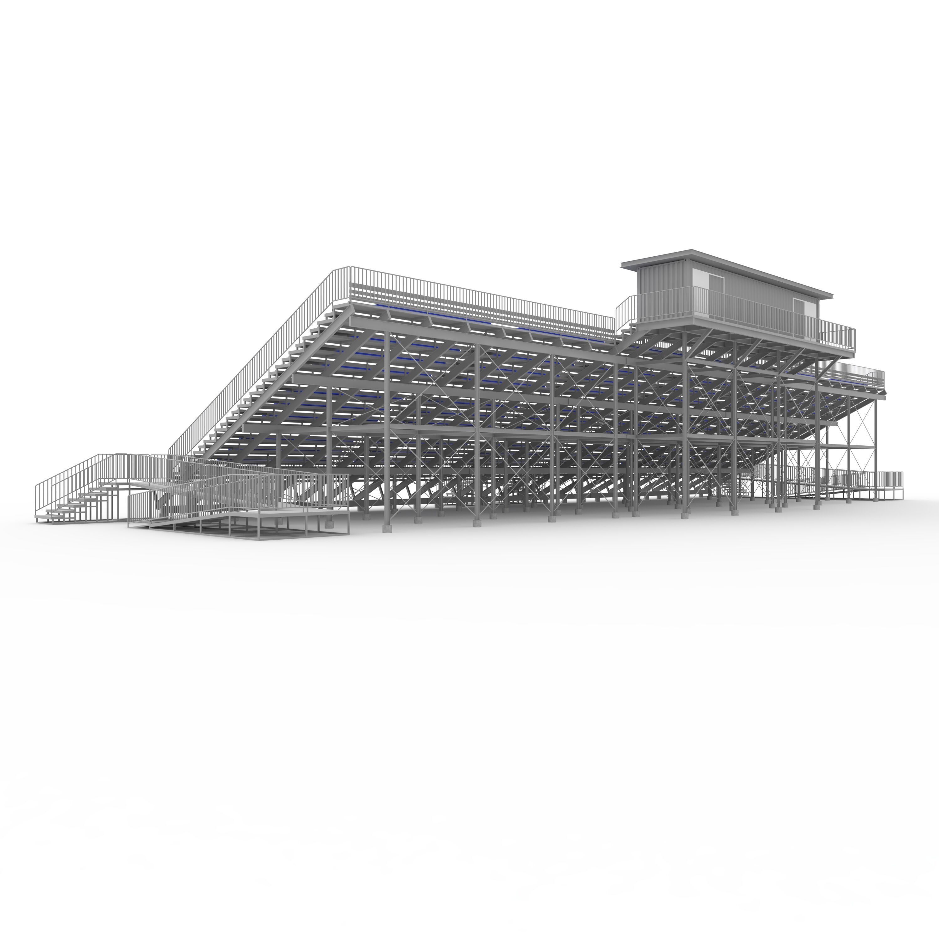 Bleachers 52 3D model_13