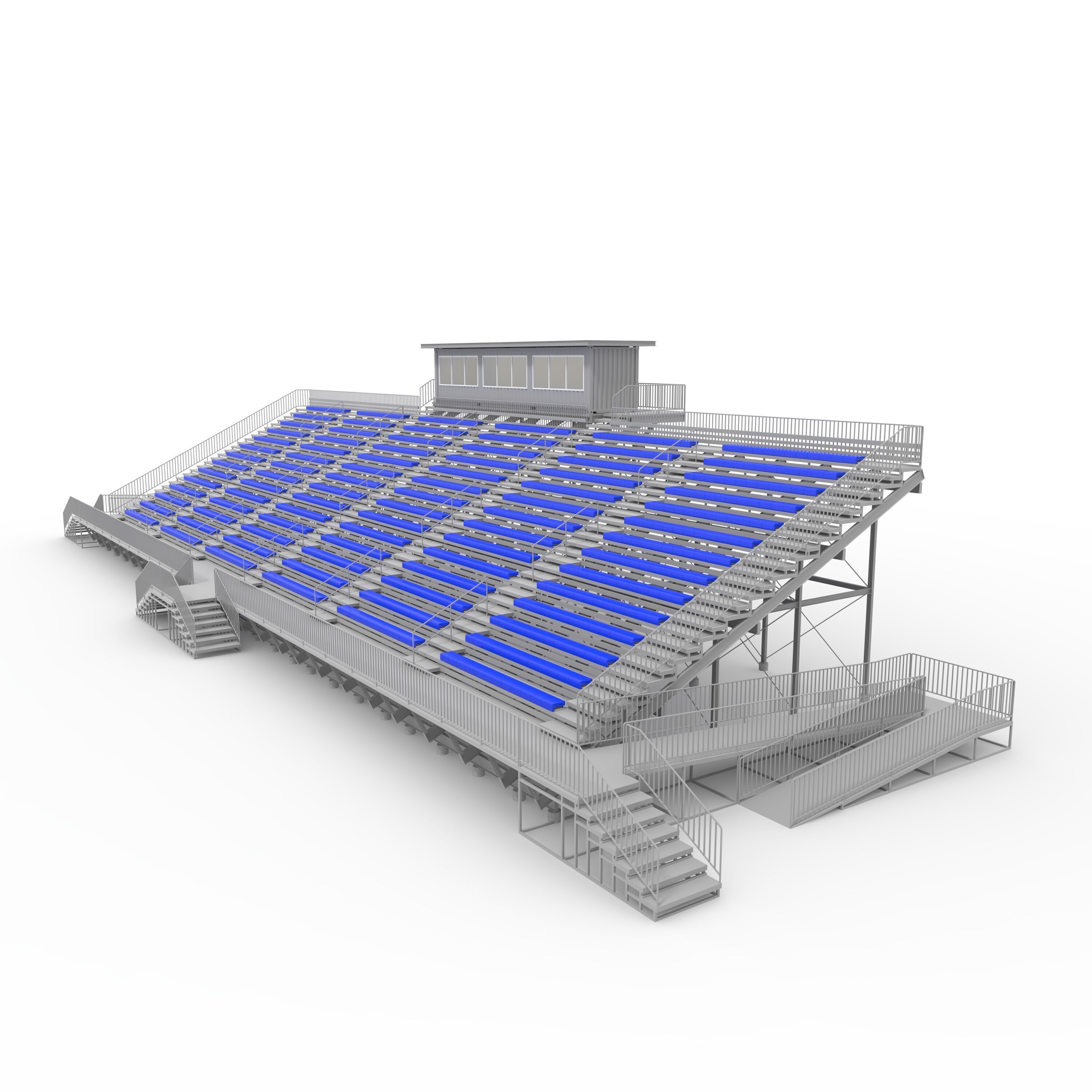 Bleachers 52 3D model_5