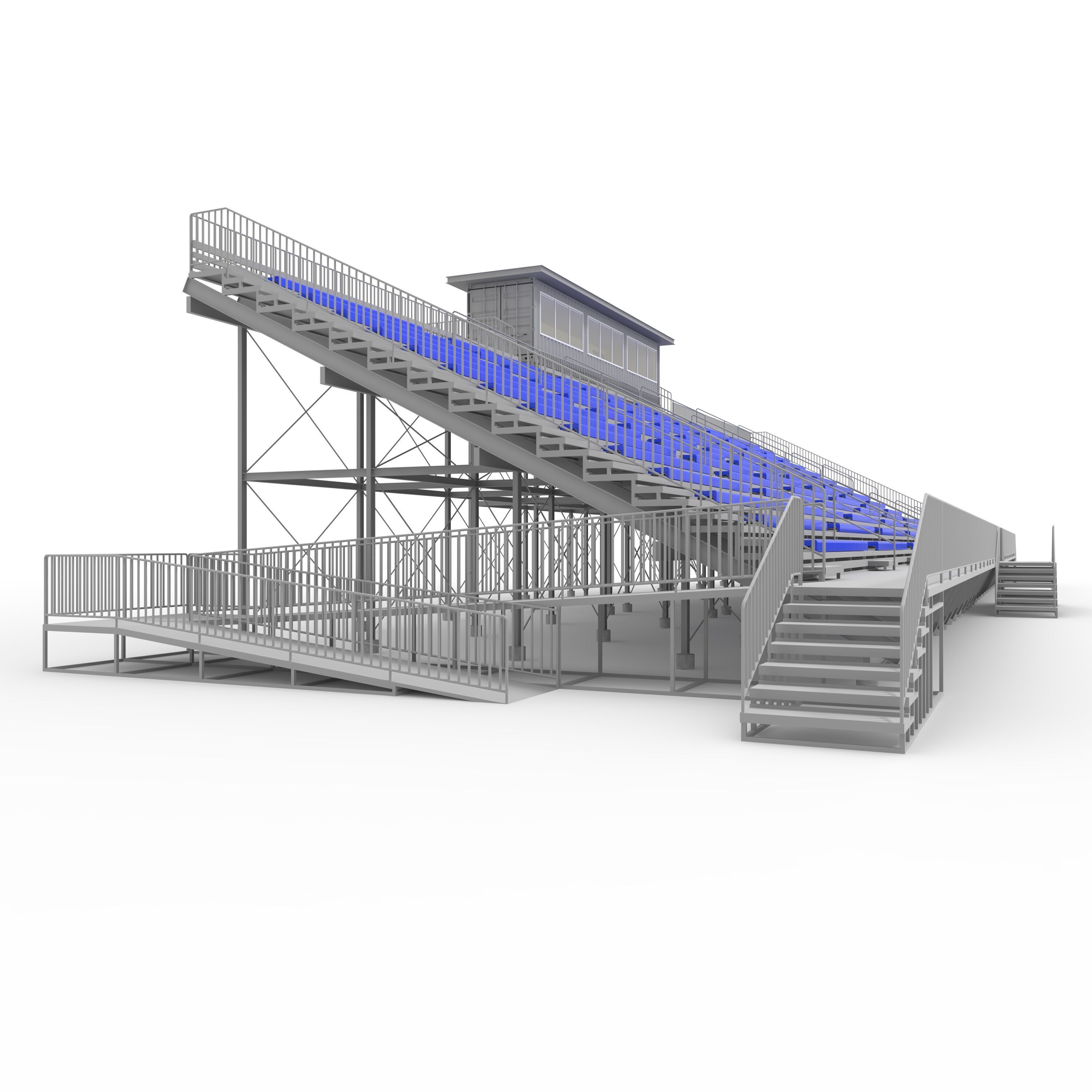 Bleachers 52 3D model_15
