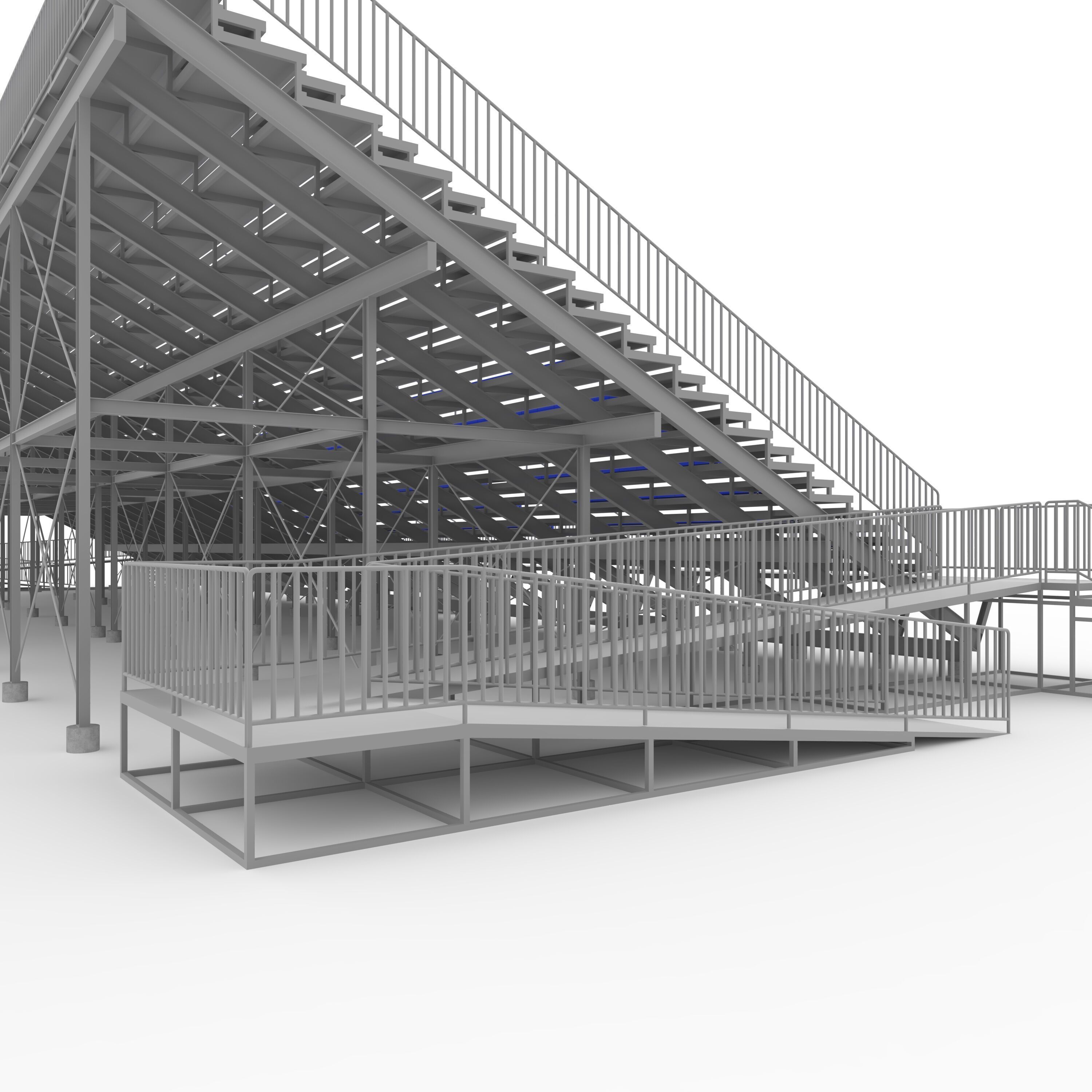 Bleachers 52 3D model_18