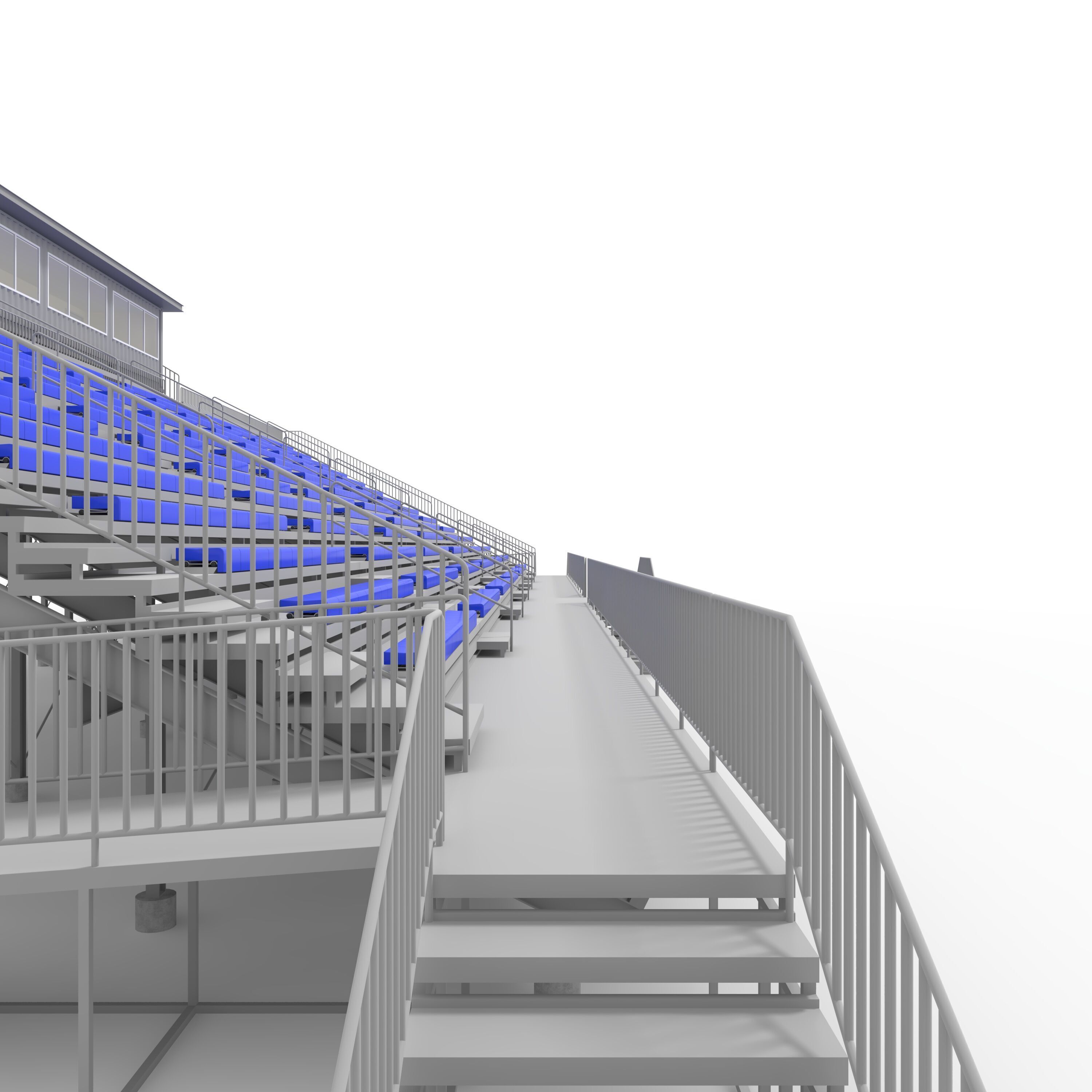 Bleachers 52 3D model_20