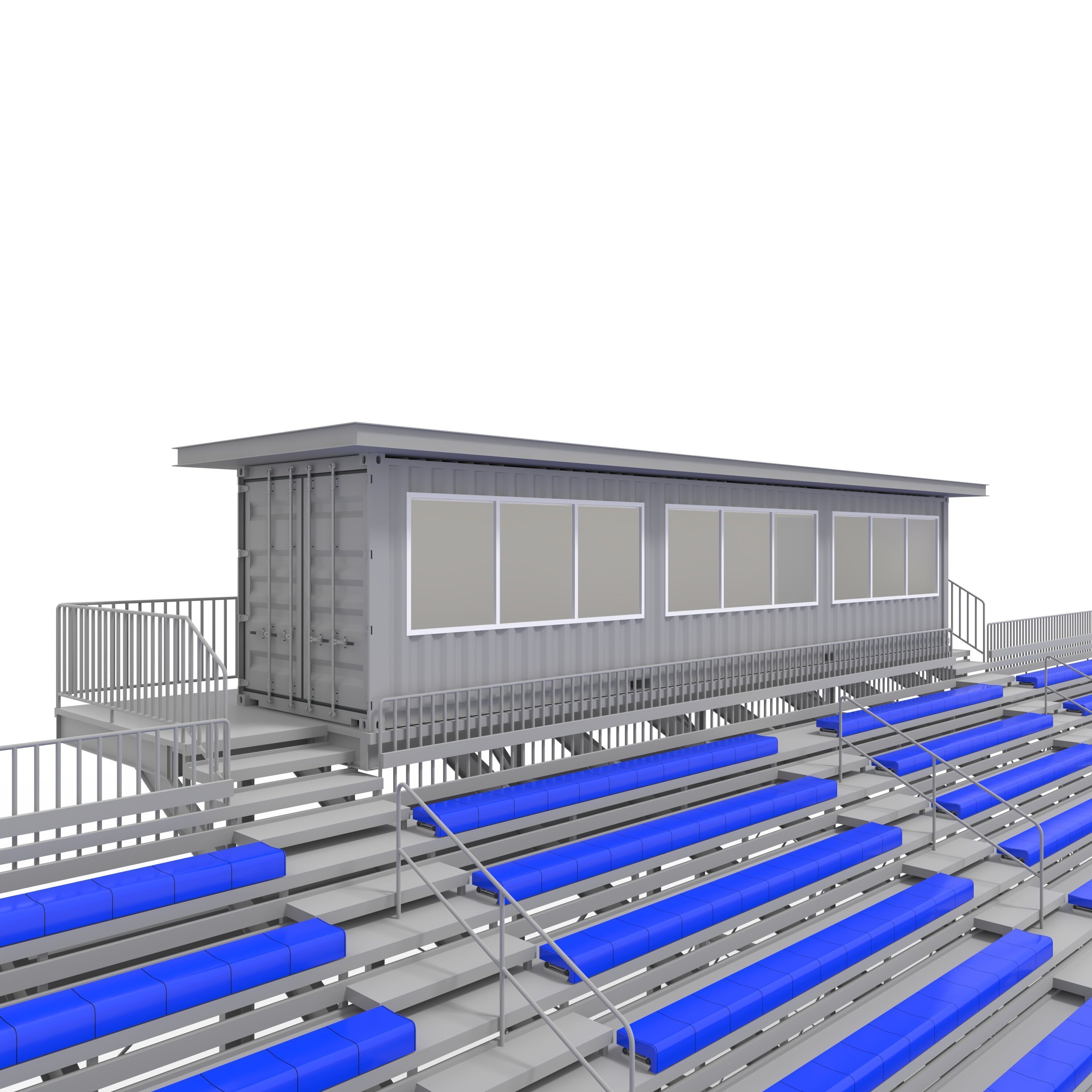 Bleachers 52 3D model_27