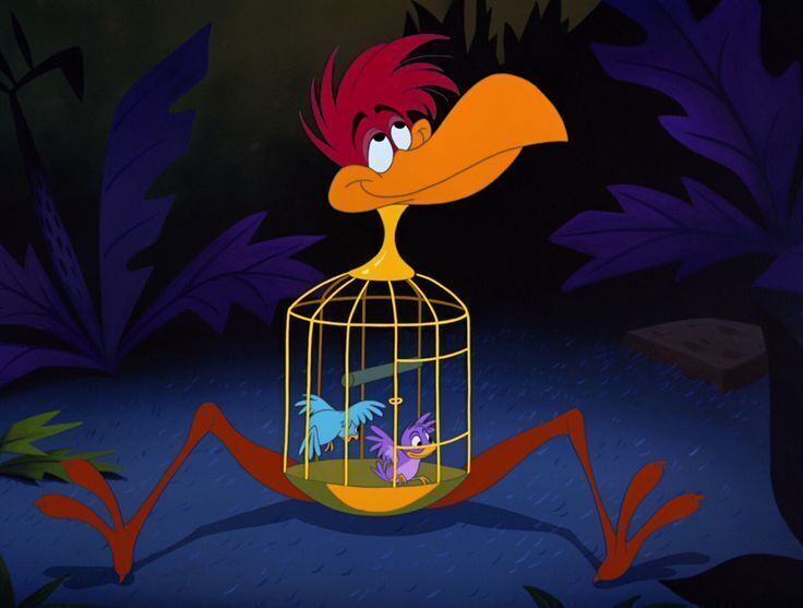 Cage Bird - Alice in Wonderland - 010 3D print model_9