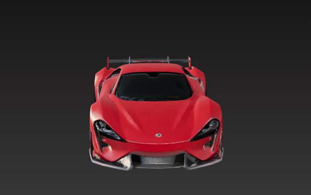 Sport Car 3D Model Series 3 3D print model_4