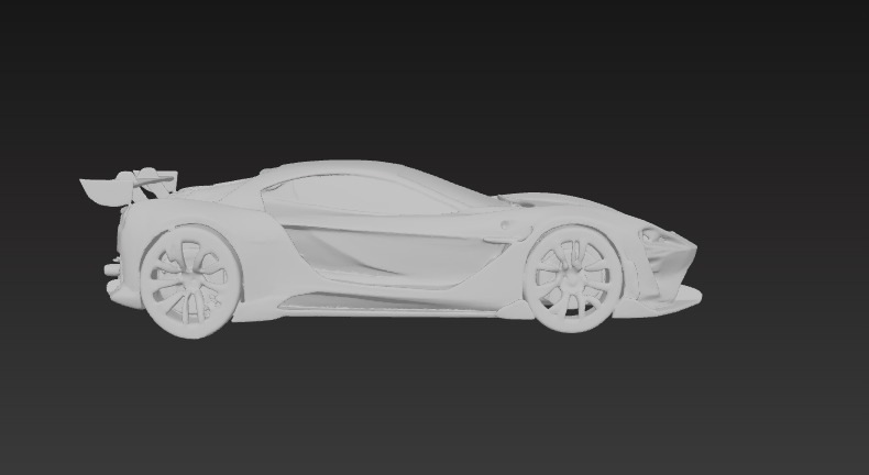 Sport Car 3D Model Series 3 3D print model_6