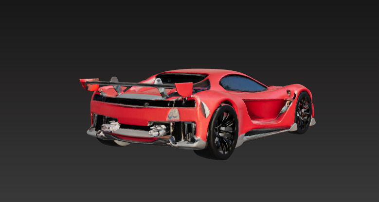 Sport Car 3D Model Series 3 3D print model_2