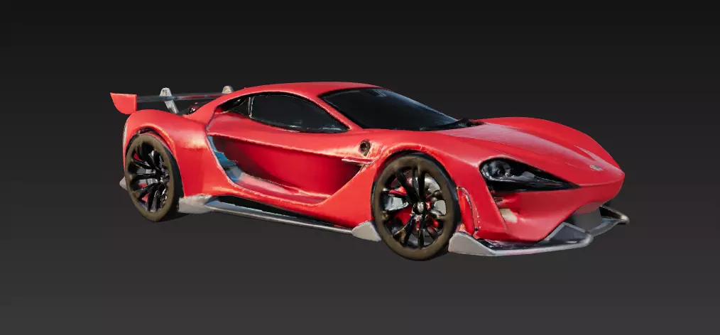 Sport Car 3D Model Series 3 3D print model_0