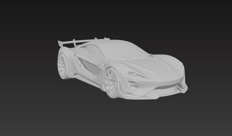 Sport Car 3D Model Series 3 3D print model_5