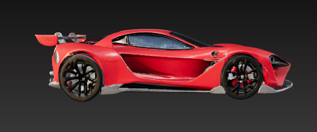 Sport Car 3D Model Series 3 3D print model_1