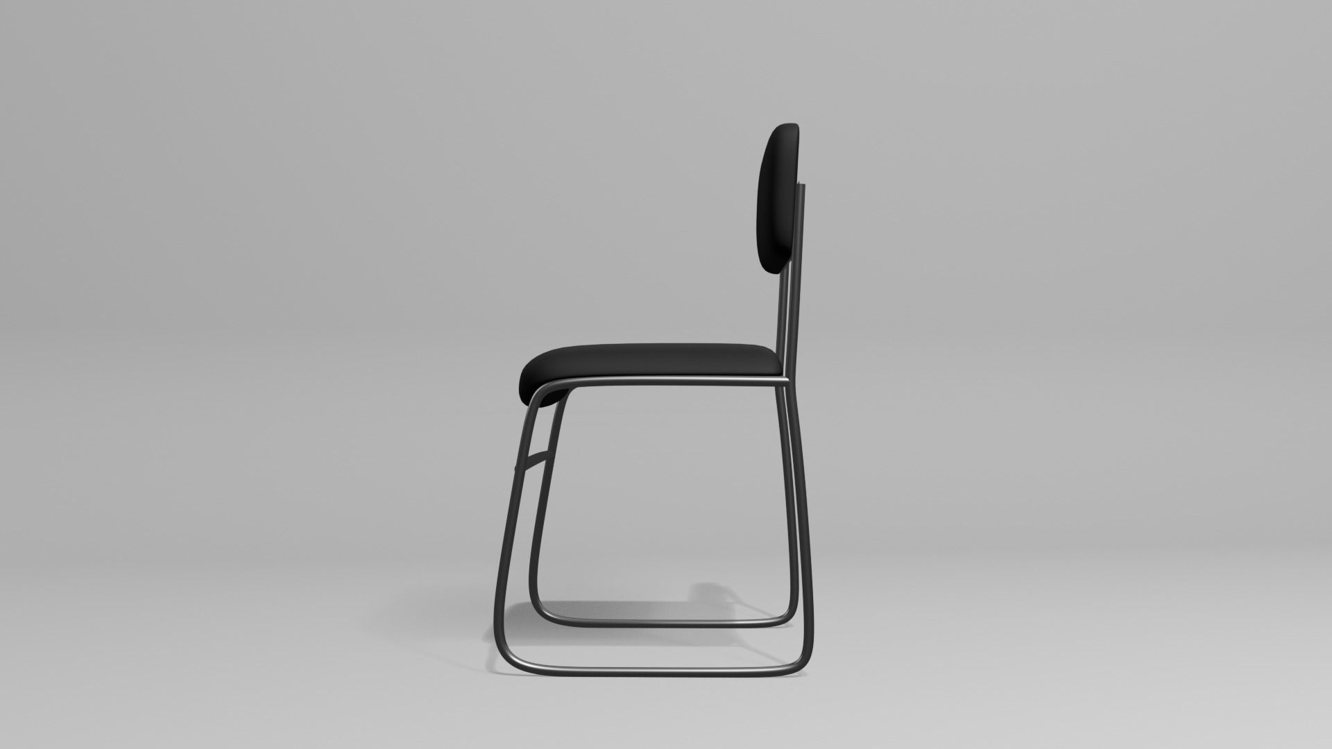 Office chair  3D model_2