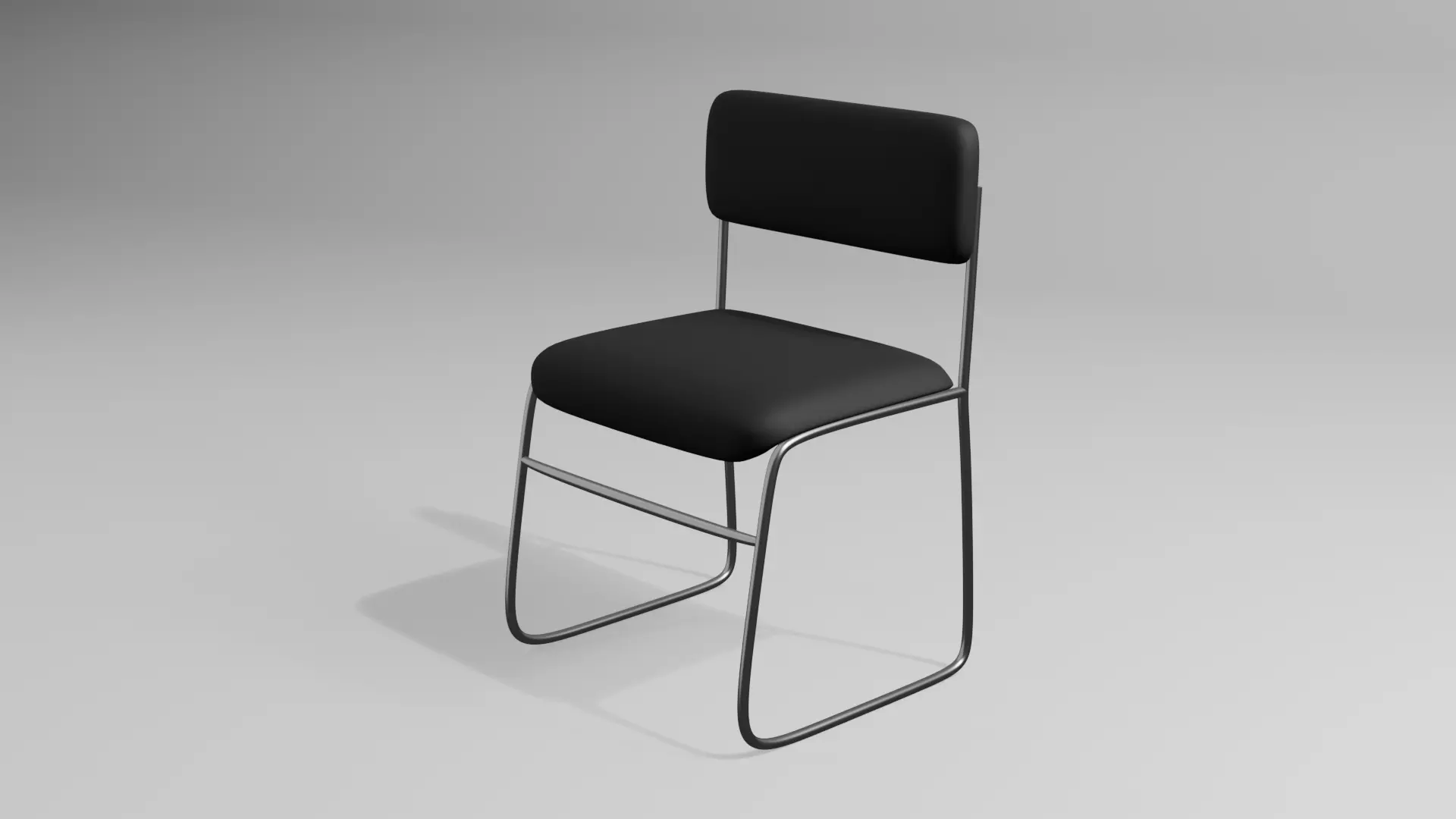 Office chair  3D model_0