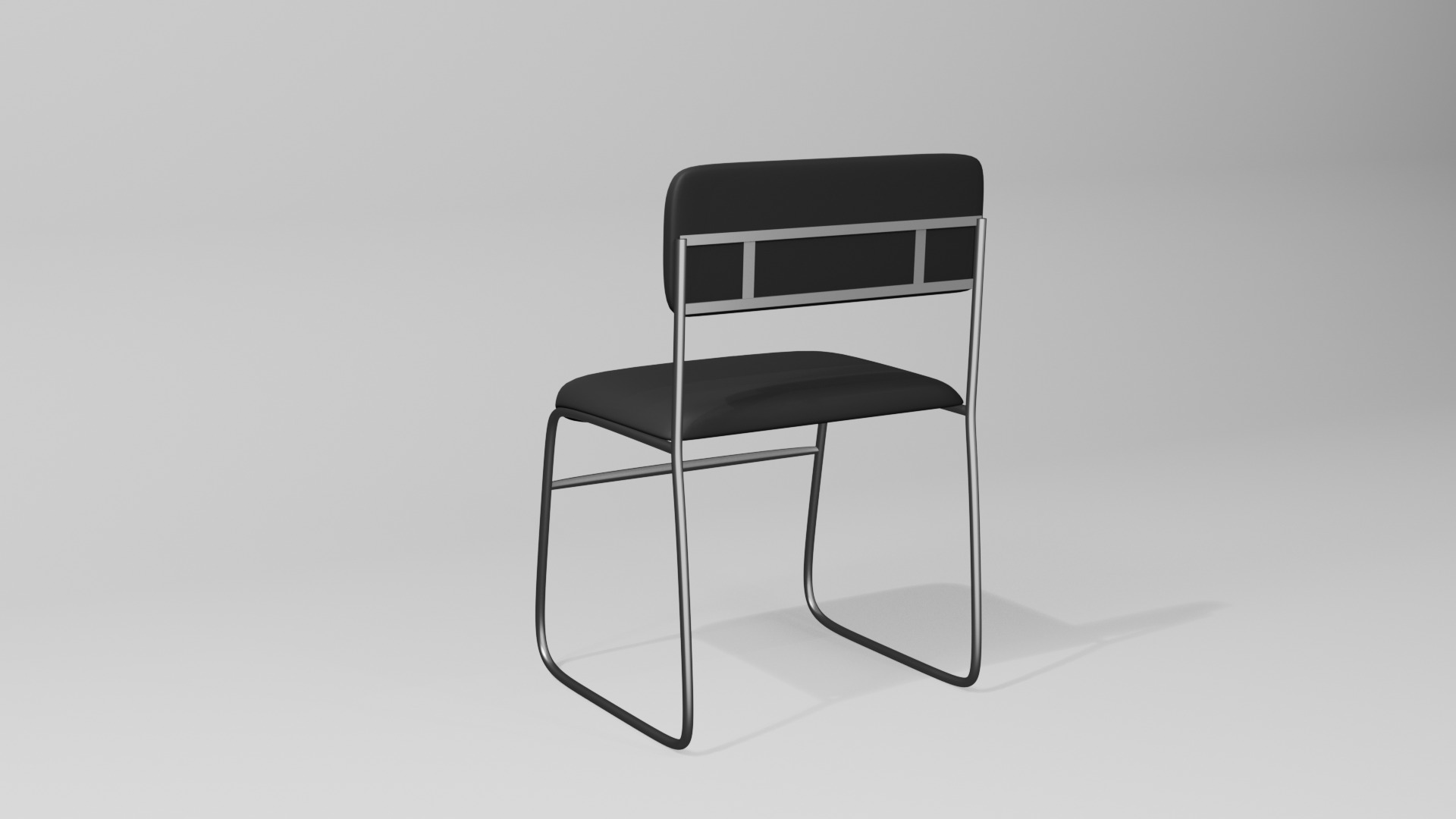Office chair  3D model_1