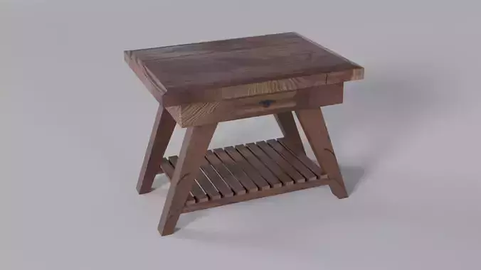 Dark Wooden Console Table