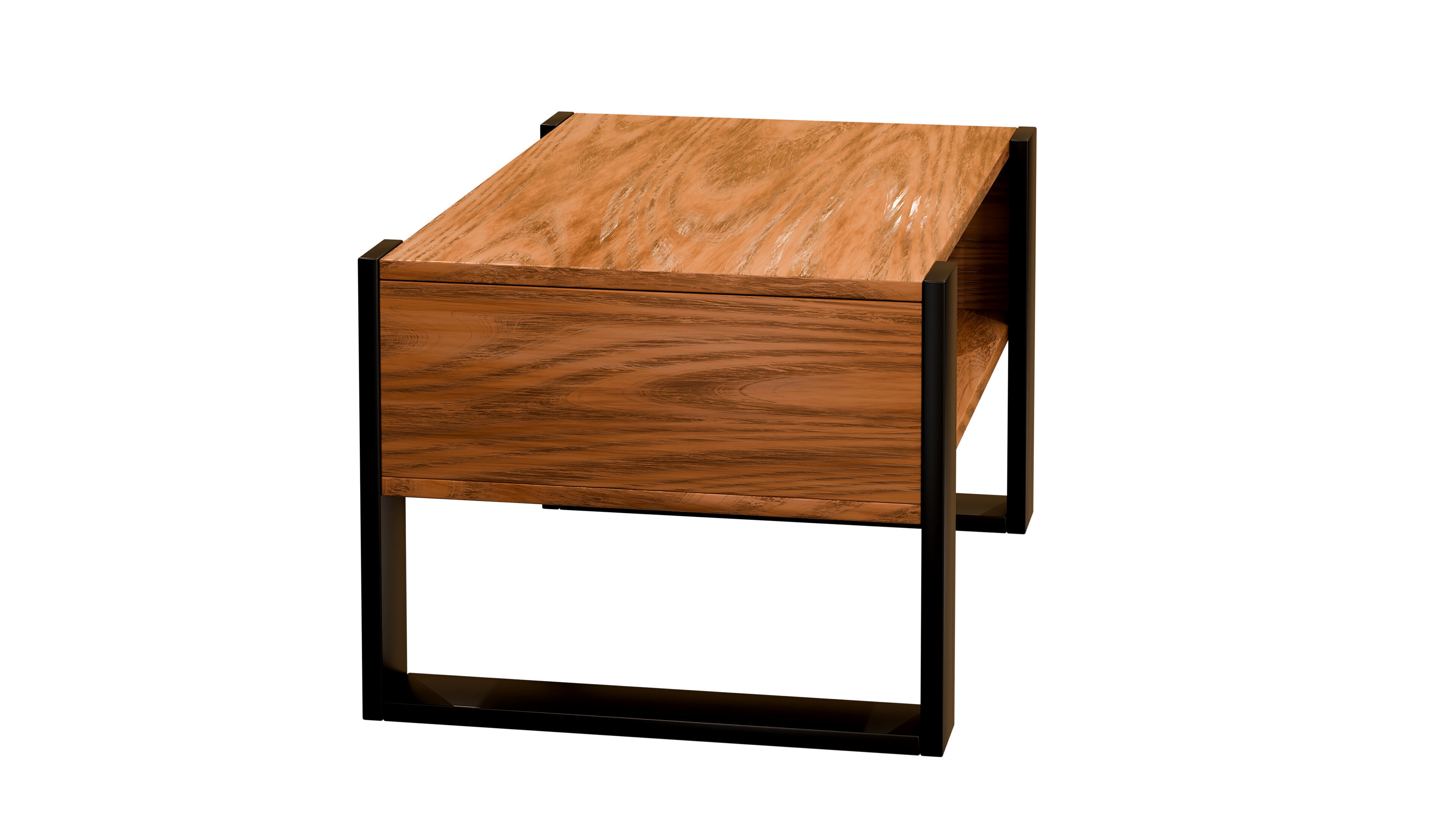 Coffee Table Free low-poly 3D model_4