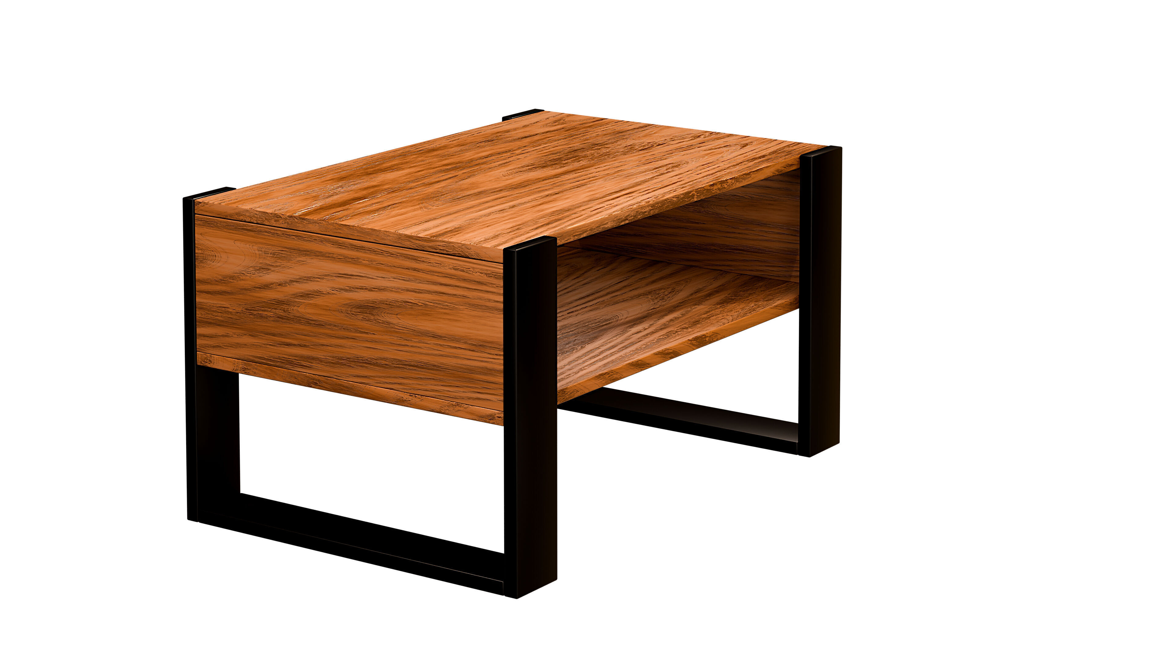 Coffee Table Free low-poly 3D model_9