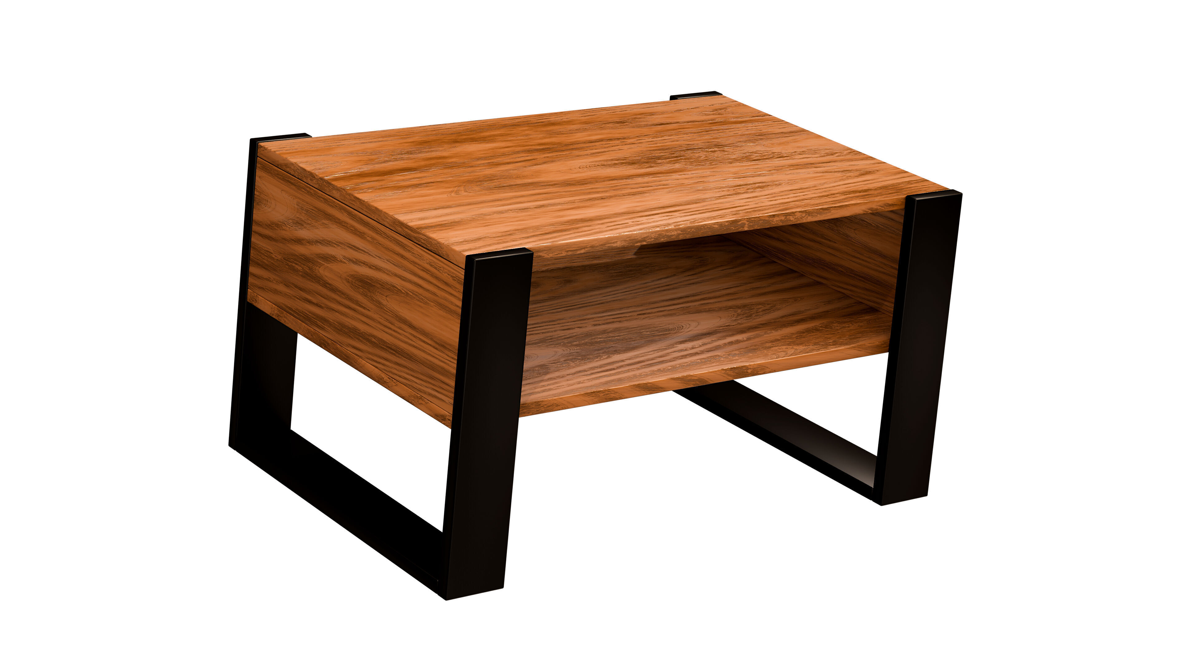 Coffee Table Free low-poly 3D model_10