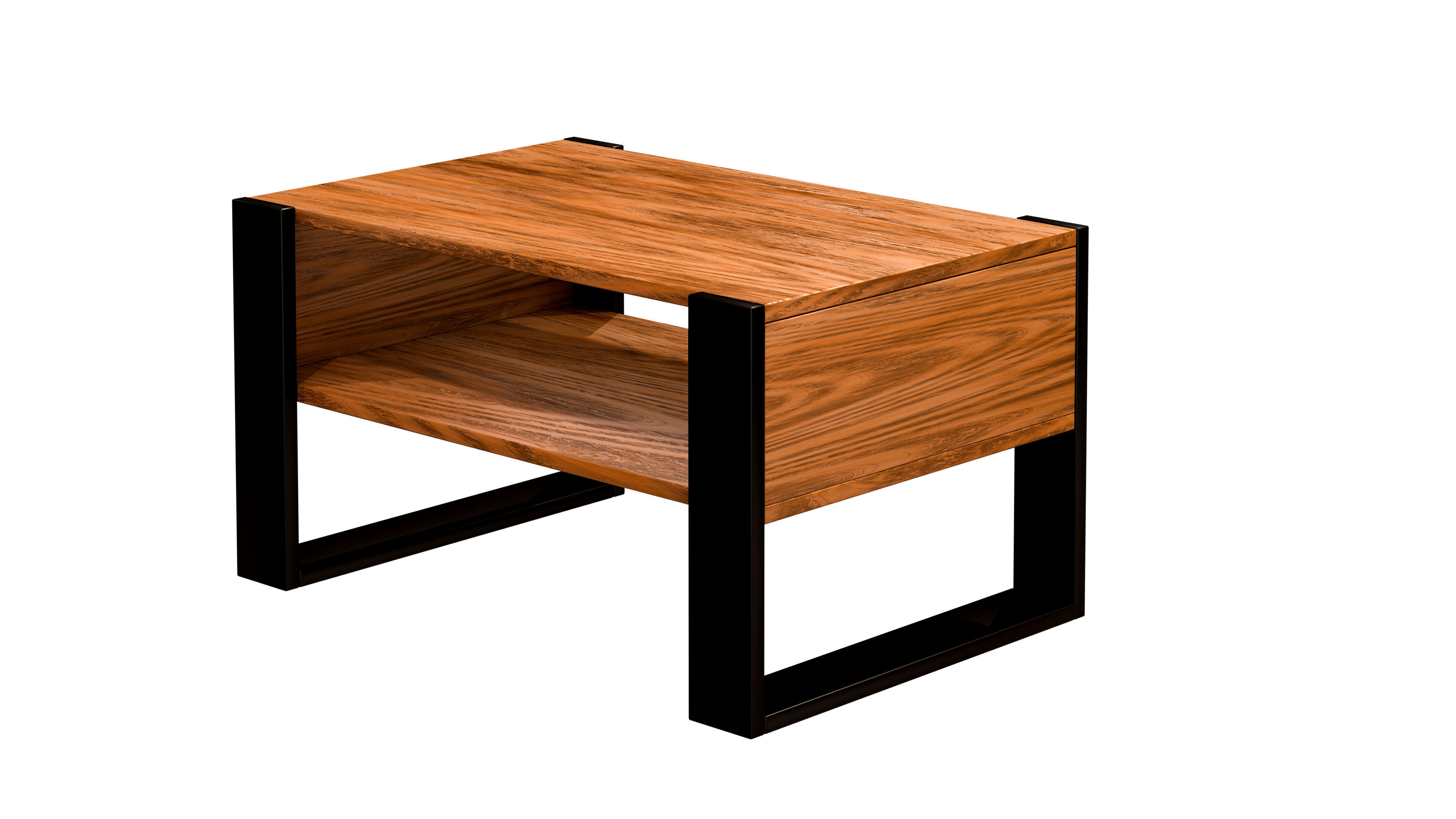 Coffee Table Free low-poly 3D model_8