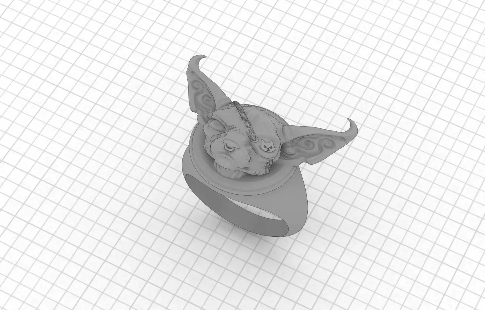 Shpinix Ring  3D print model_0