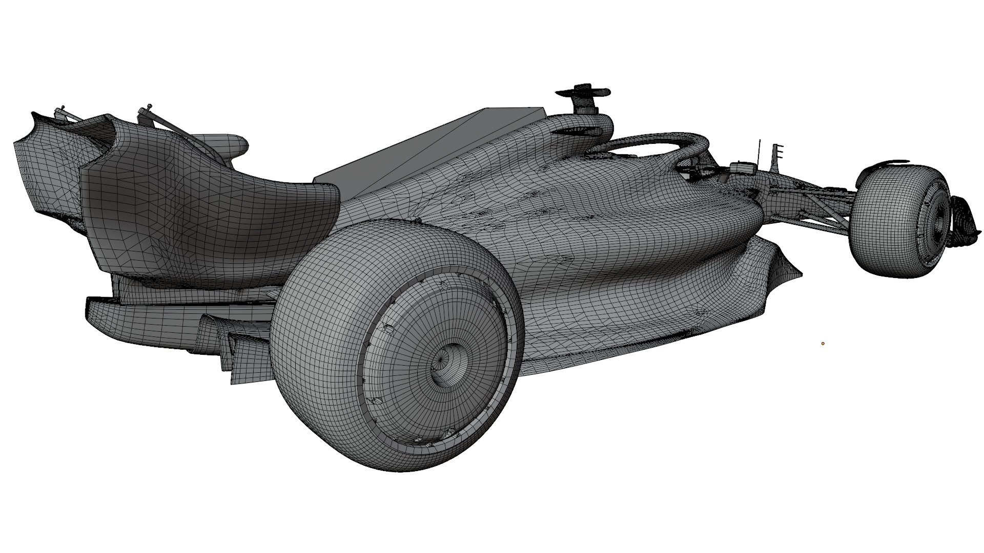 Gulf Mclaren F1 2022 3D model_13