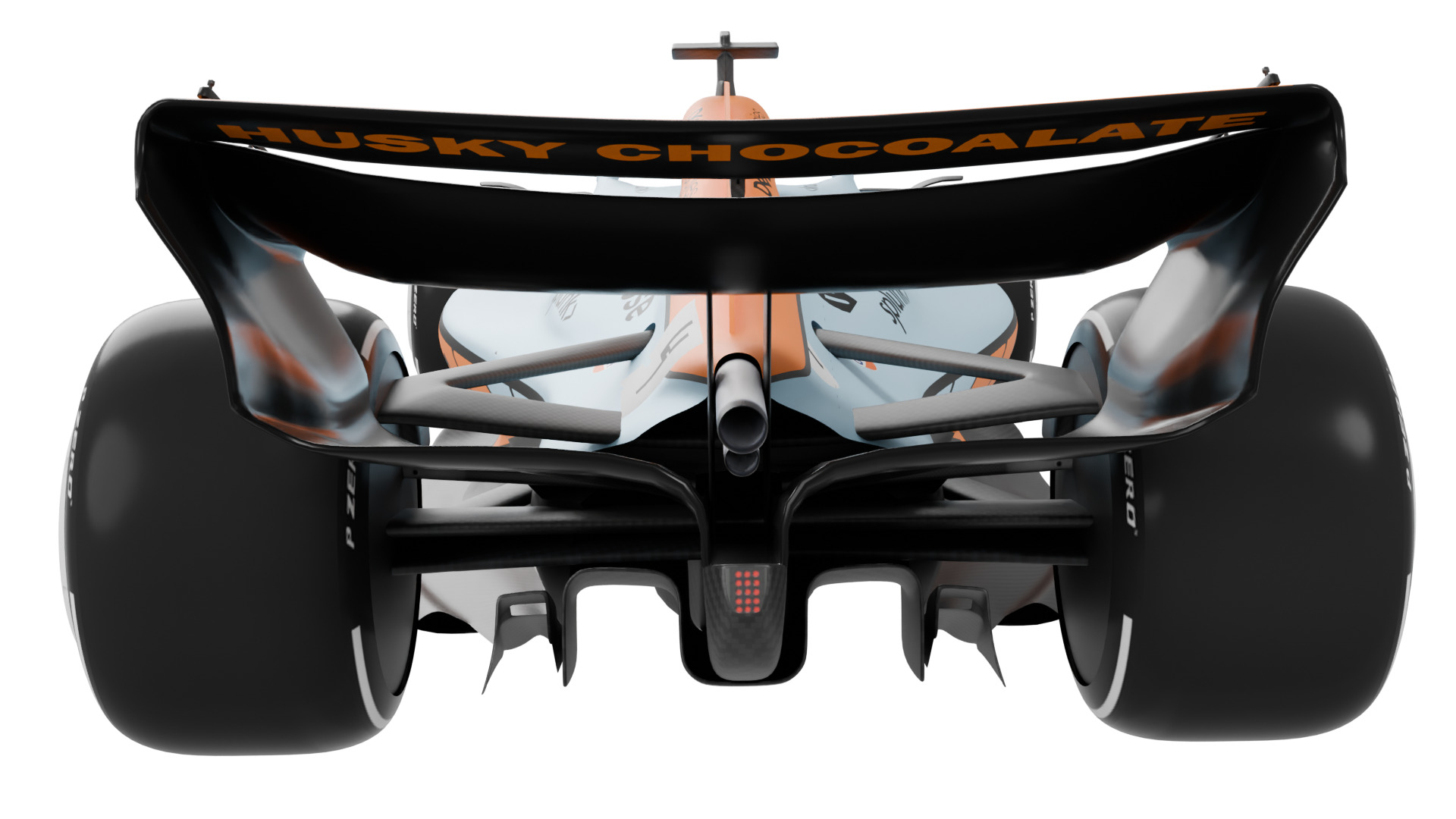 Gulf Mclaren F1 2022 3D model_3