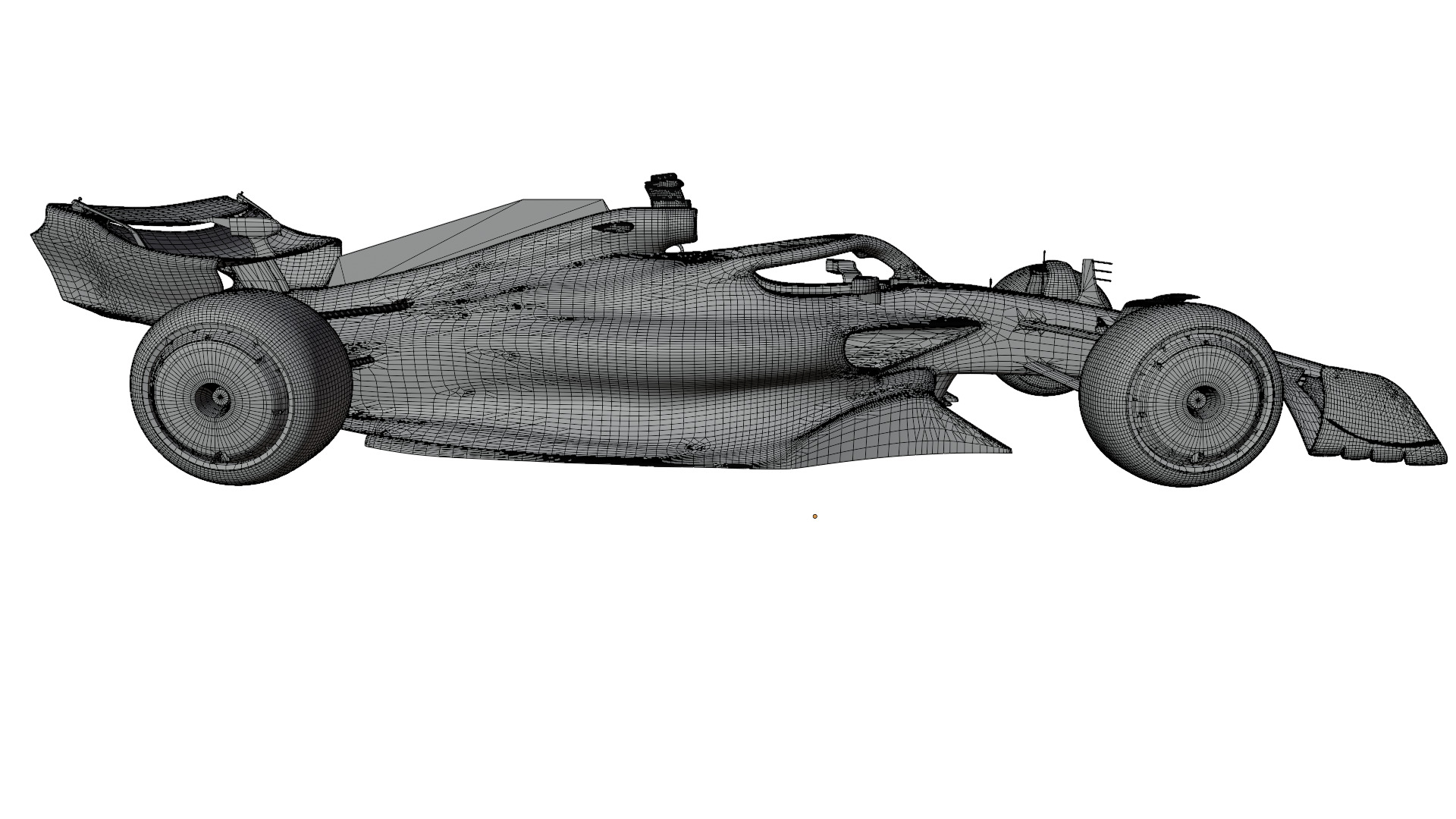 Gulf Mclaren F1 2022 3D model_14