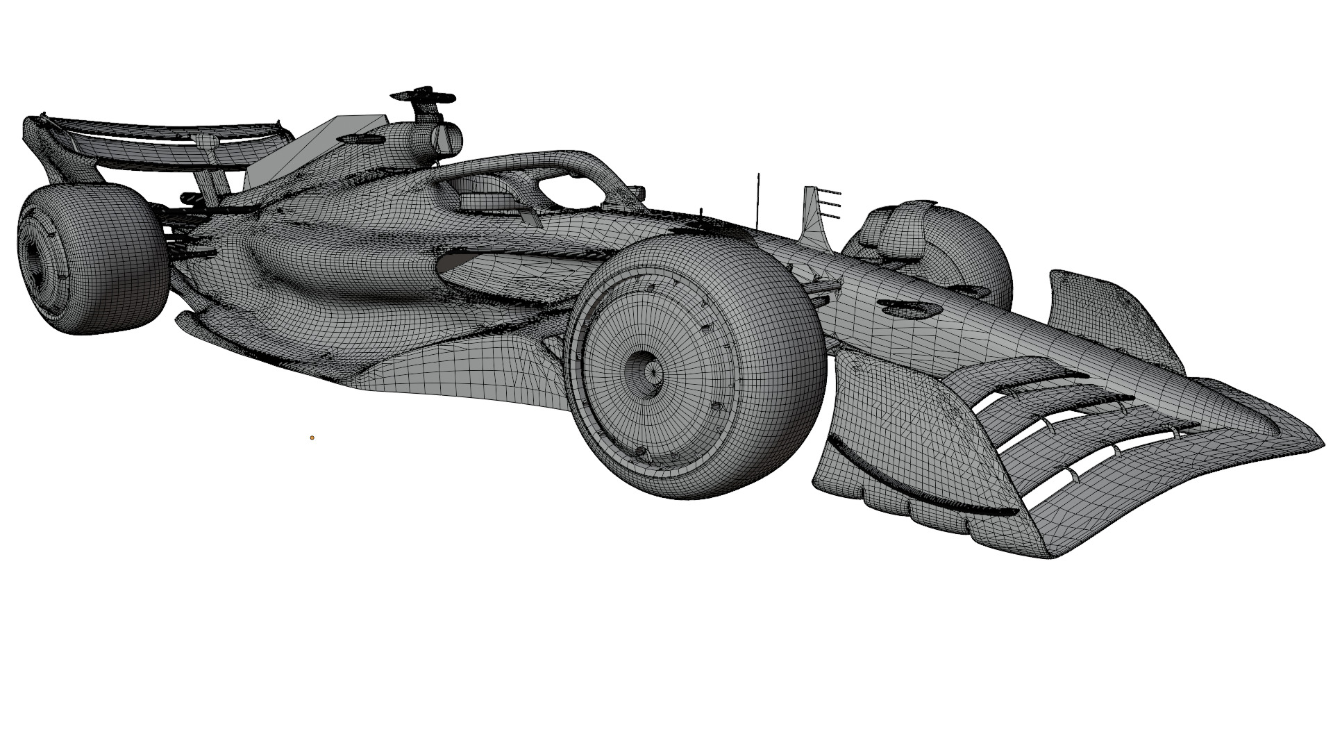 Gulf Mclaren F1 2022 3D model_15
