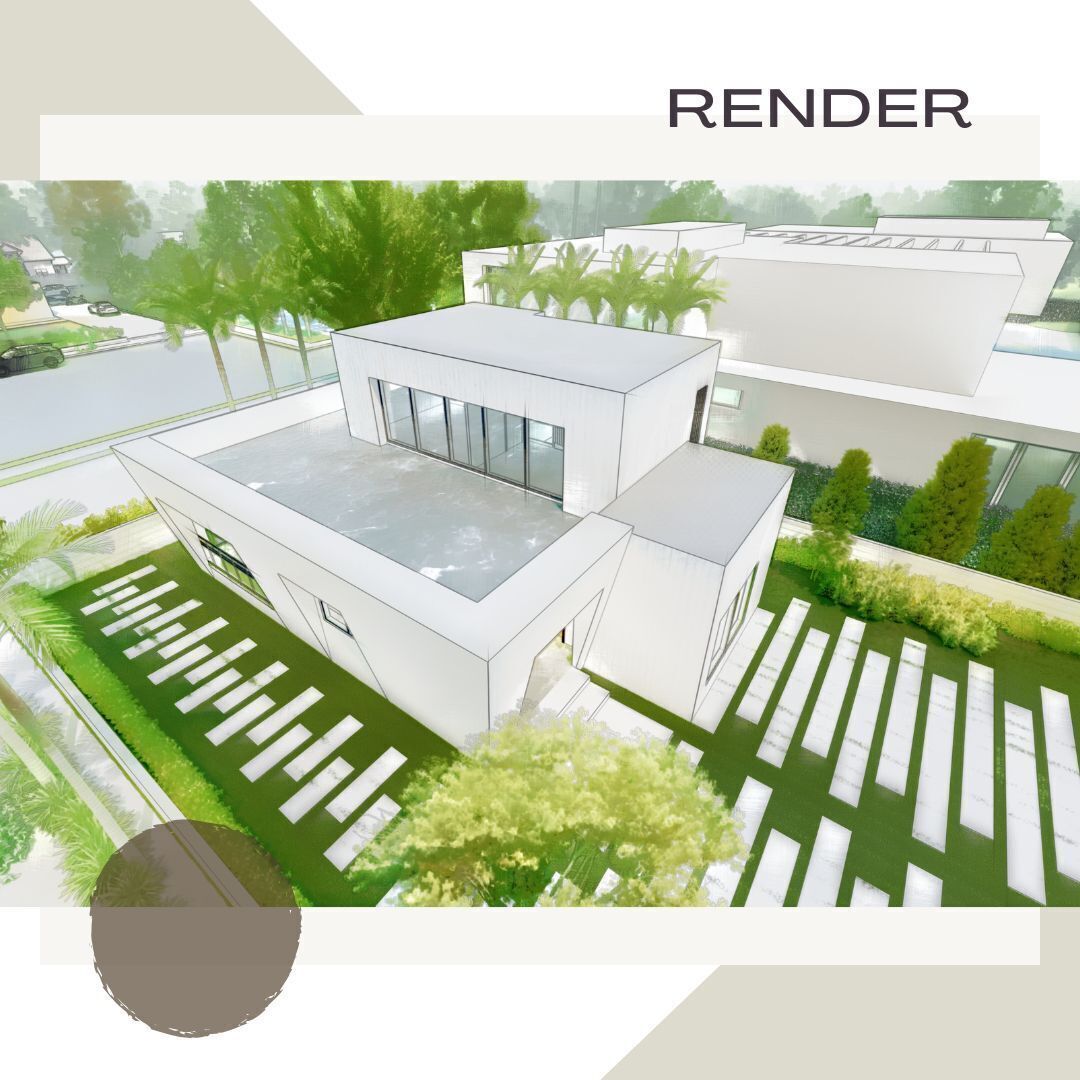 Minimal Modern House - 230 SQM - Full Package 3D model_21