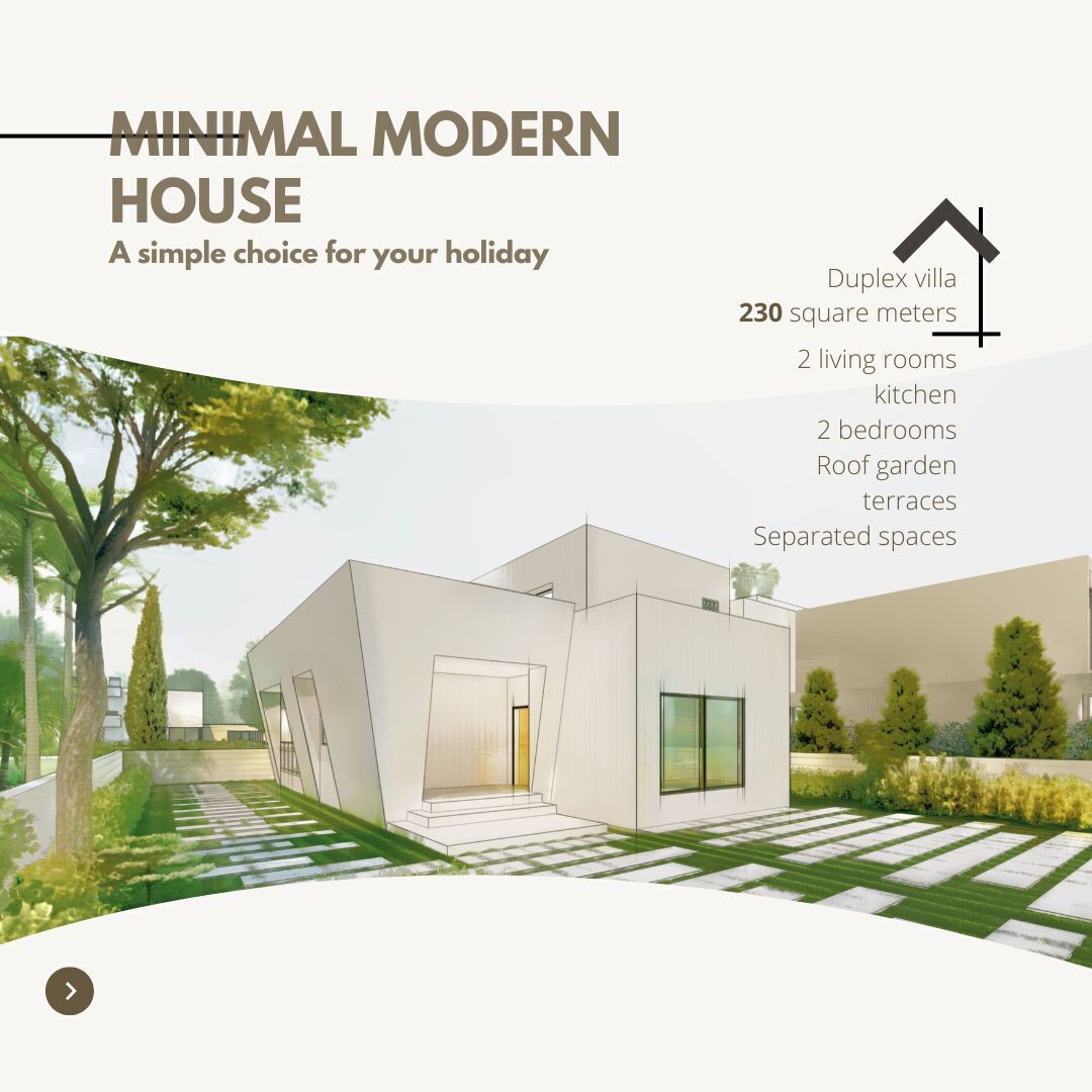 Minimal Modern House - 230 SQM - Full Package 3D model_15