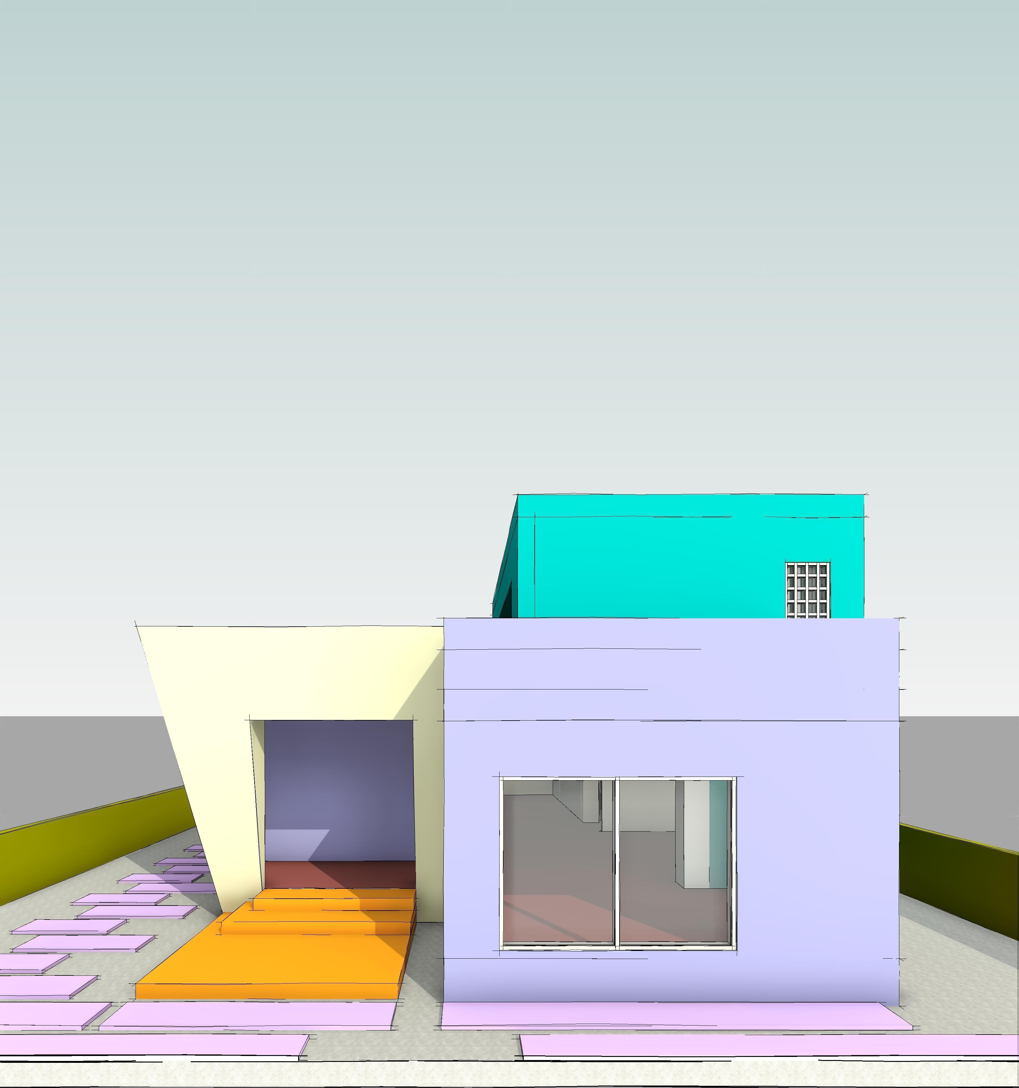 Minimal Modern House - 230 SQM - Full Package 3D model_11