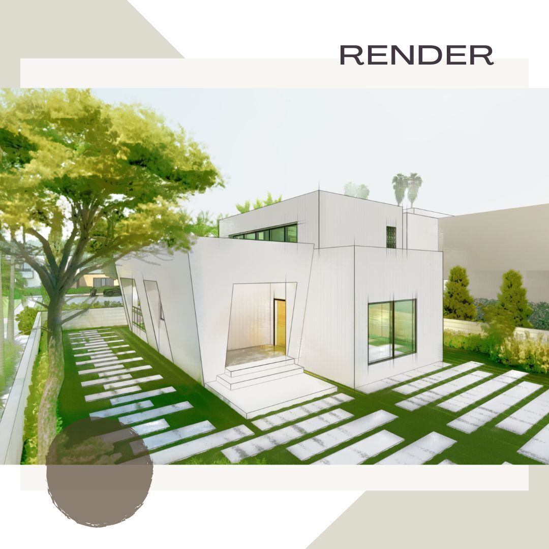 Minimal Modern House - 230 SQM - Full Package 3D model_20
