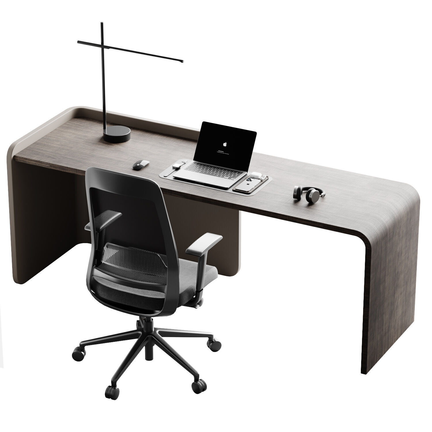 Workplace 33 3D model_2