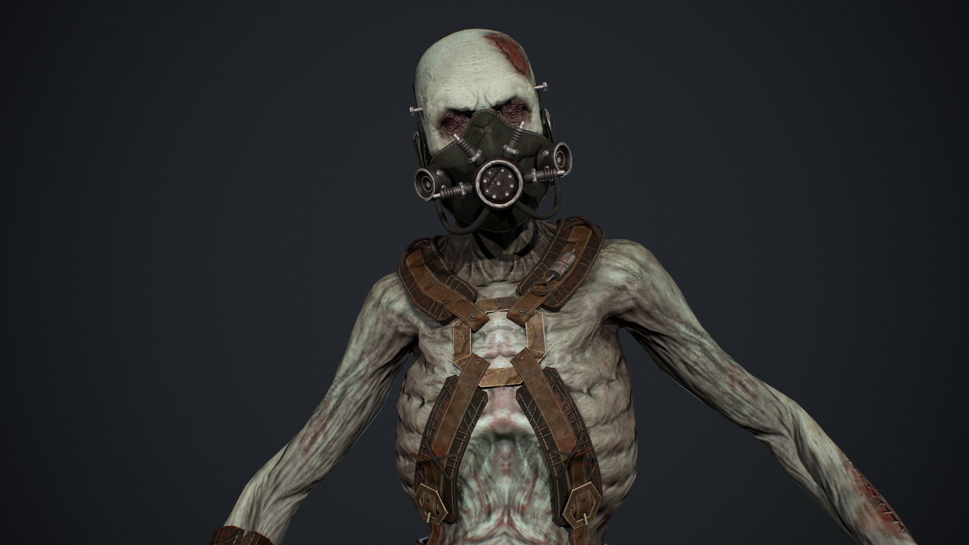 Maniac 2 Low-poly 3D model_10