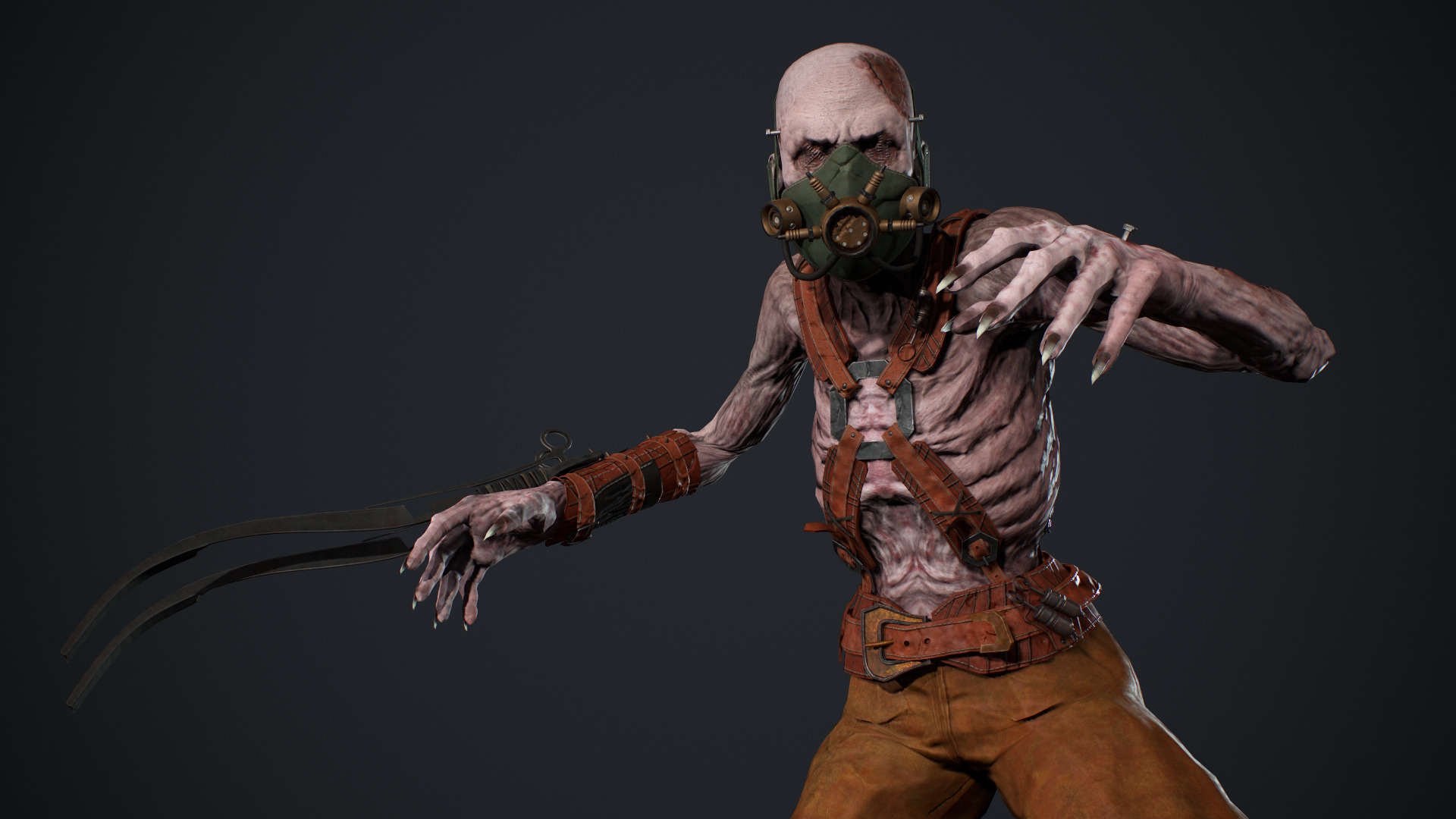 Maniac 2 Low-poly 3D model_14