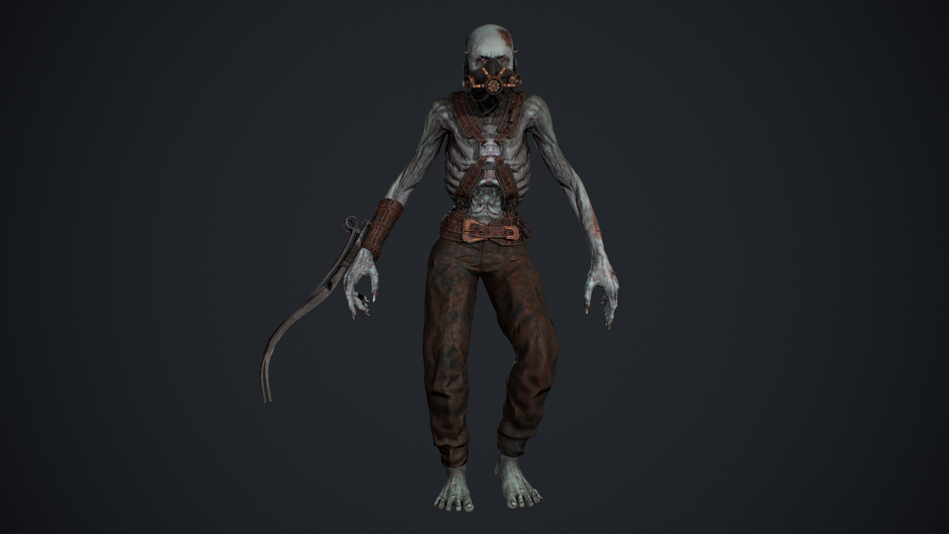 Maniac 2 Low-poly 3D model_15