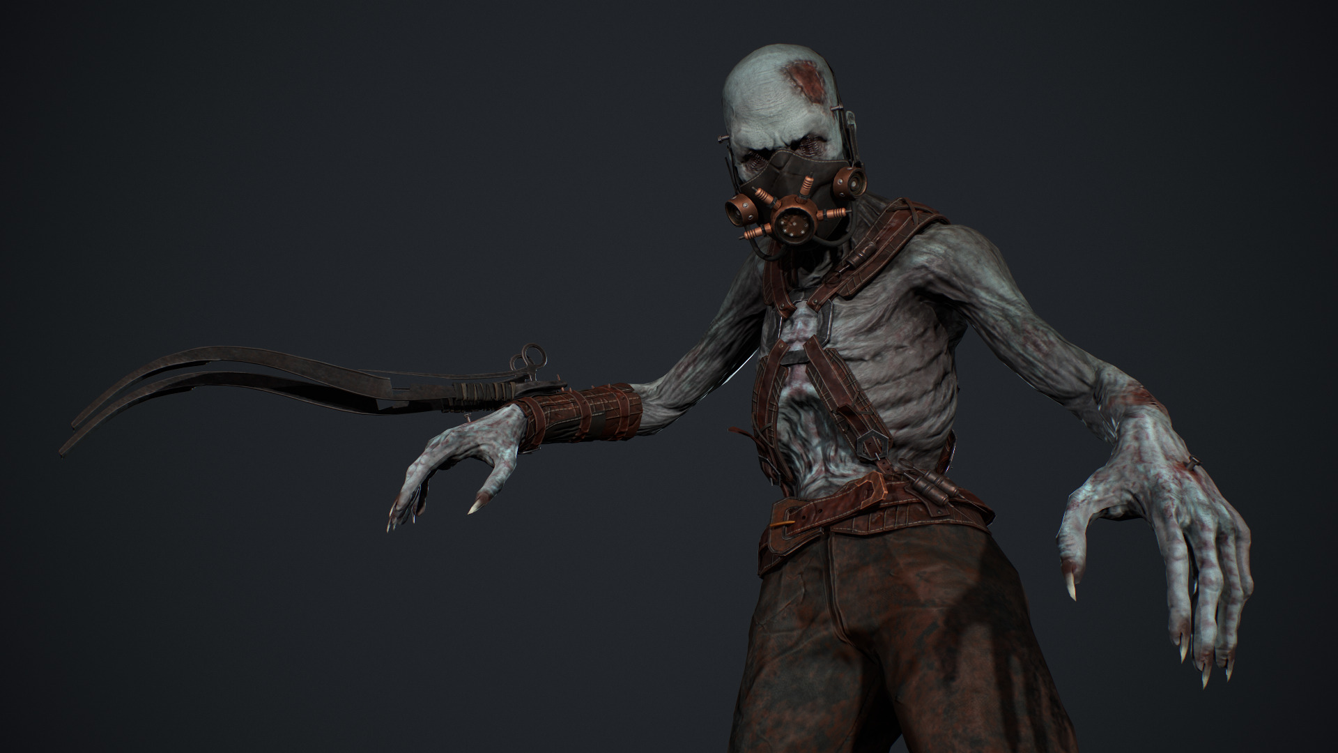 Maniac 2 Low-poly 3D model_9