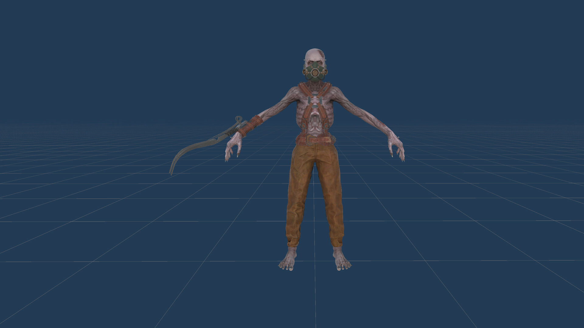 Maniac 2 Low-poly 3D model_24