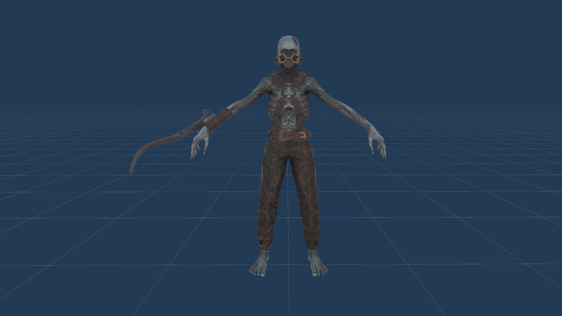 Maniac 2 Low-poly 3D model_26