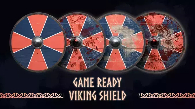Viking Shield 1 - Battleworn collection 